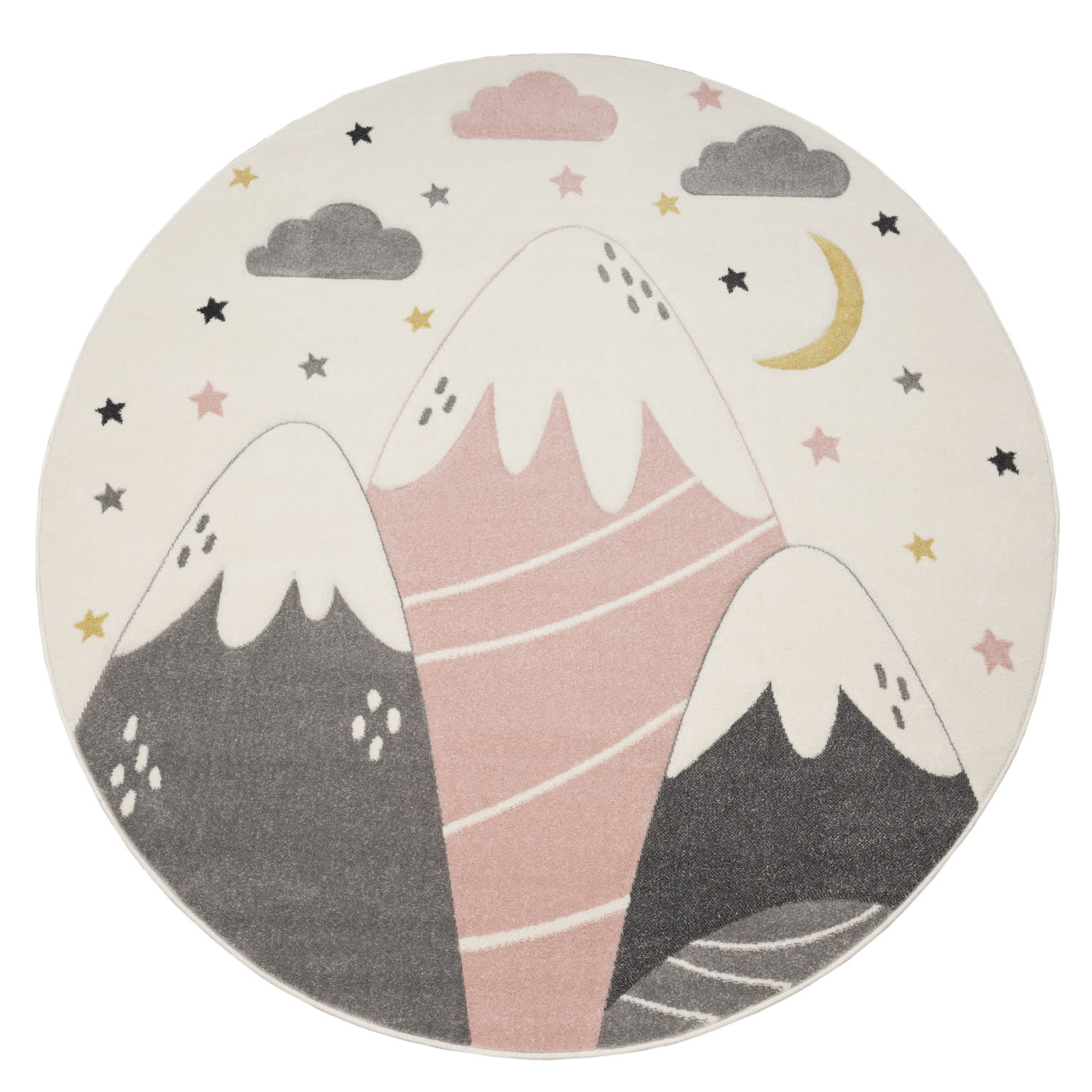 Kinder-Teppich Cosmo Pink