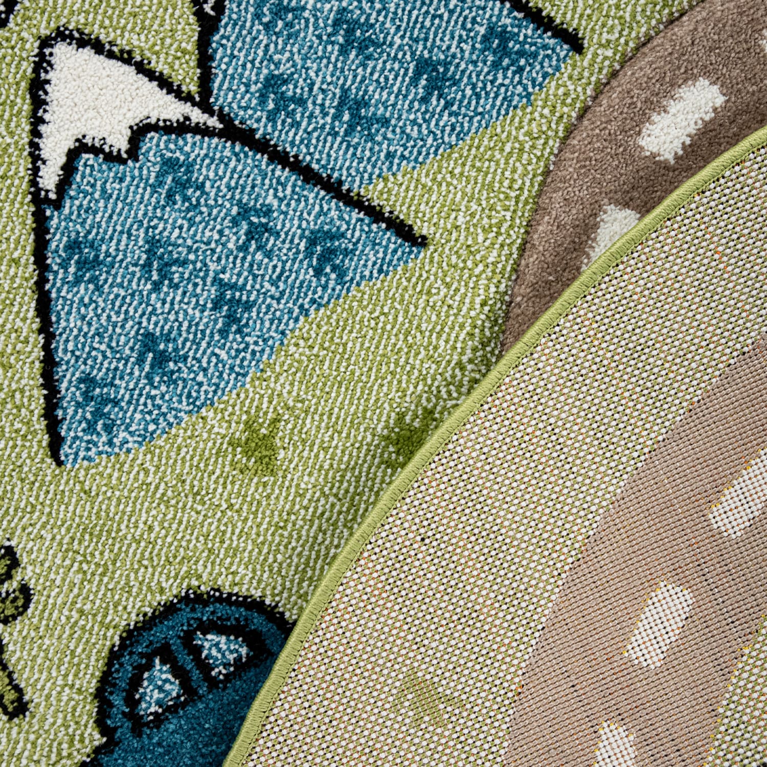 Kinder-Teppich Volta Grün