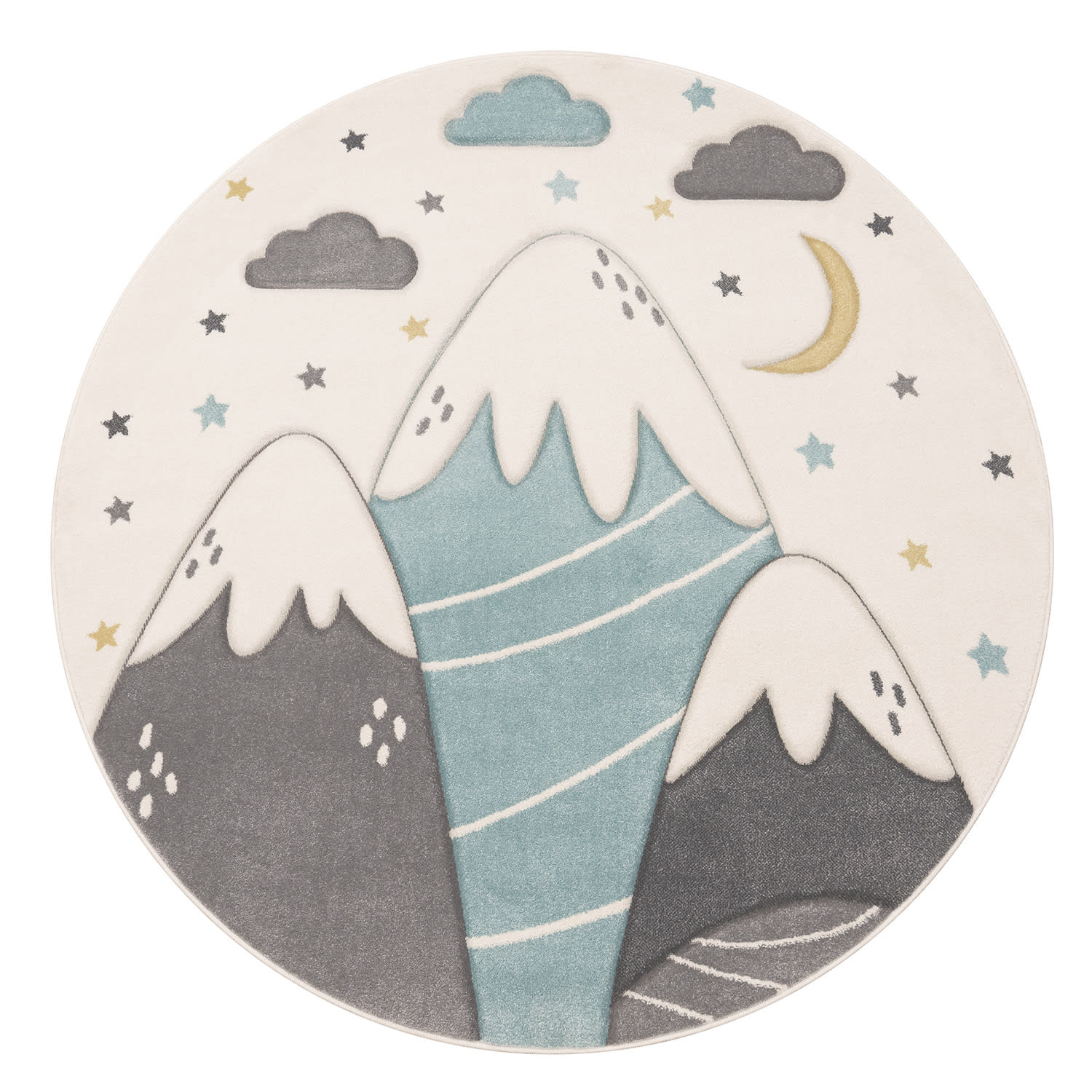 Kinder-Teppich Cosmo Creme