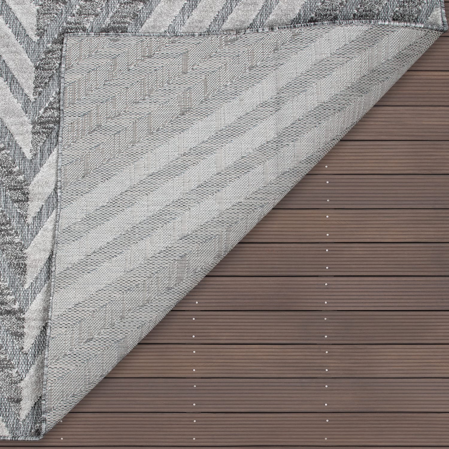 In- & Outdoor-Teppich Stilo Grau