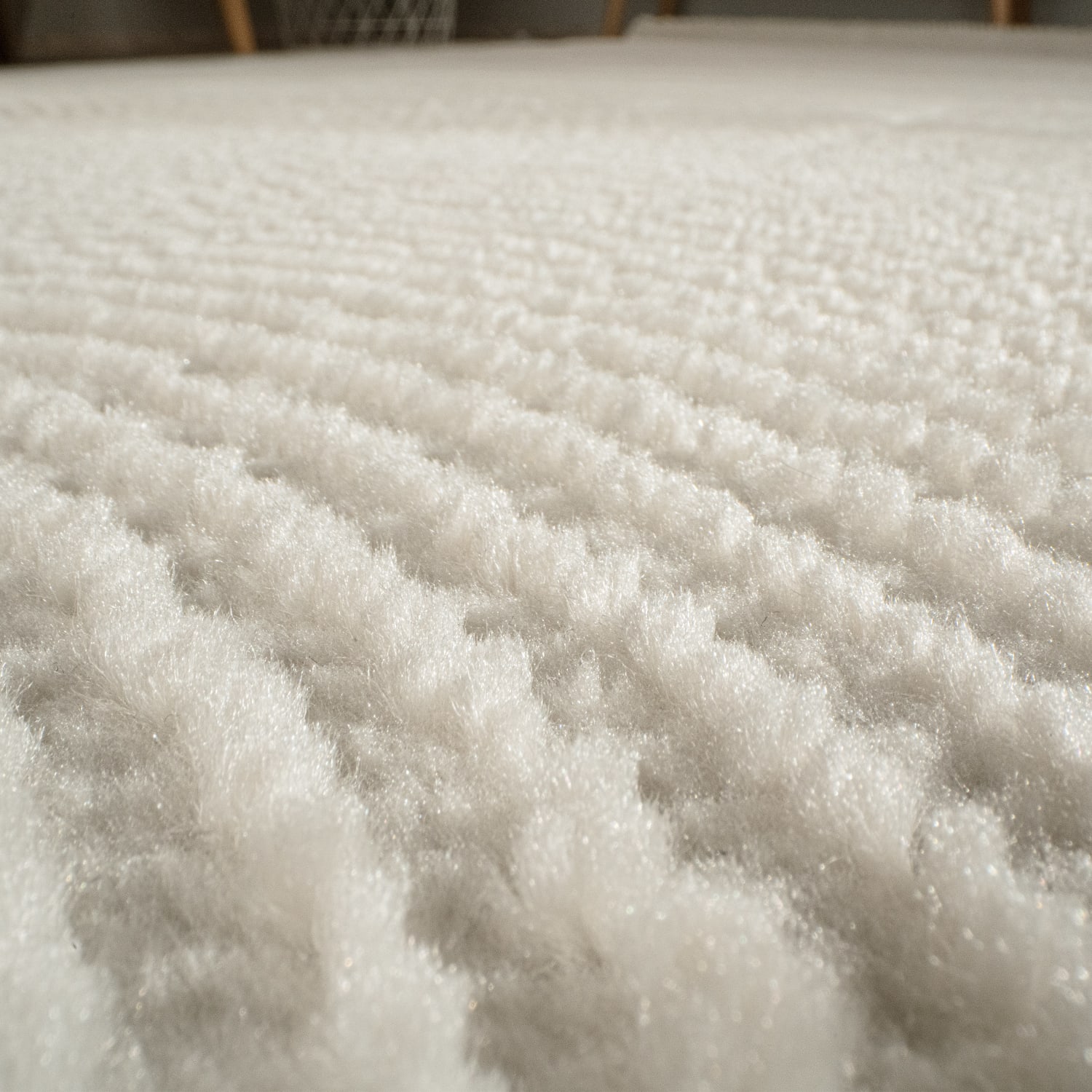 Moderner-Teppich Tinos Creme