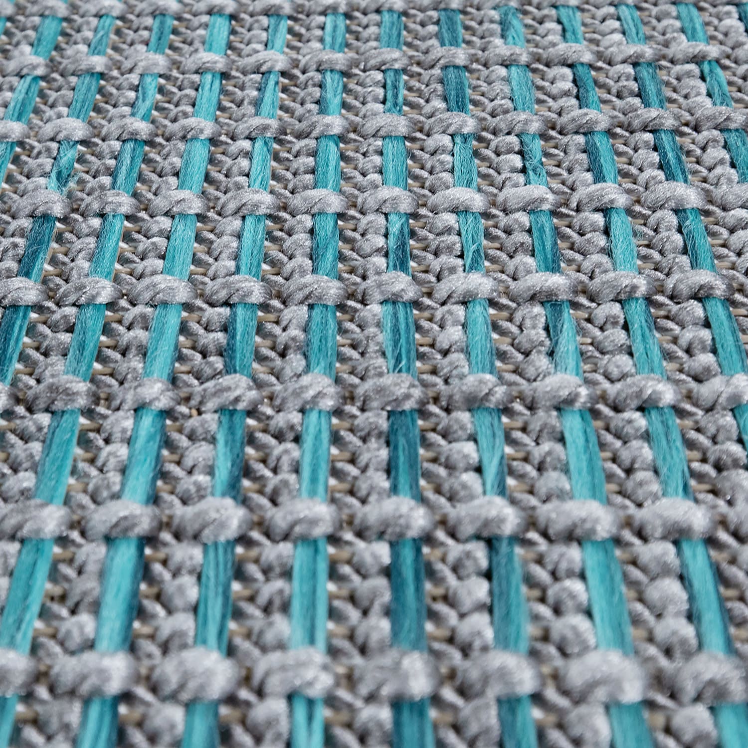 In- & Outdoor-Teppich Quebec Türkis