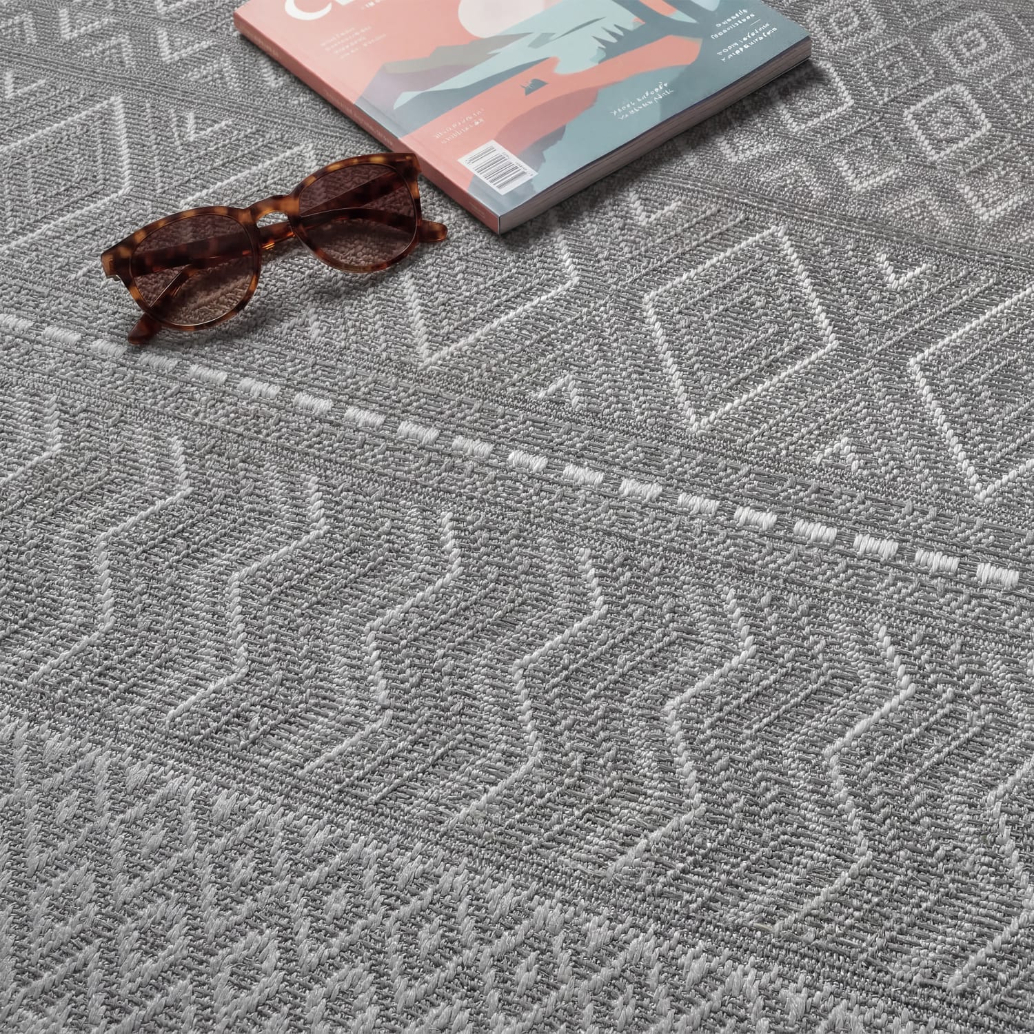 In- & Outdoor-Teppich Vermont Grau