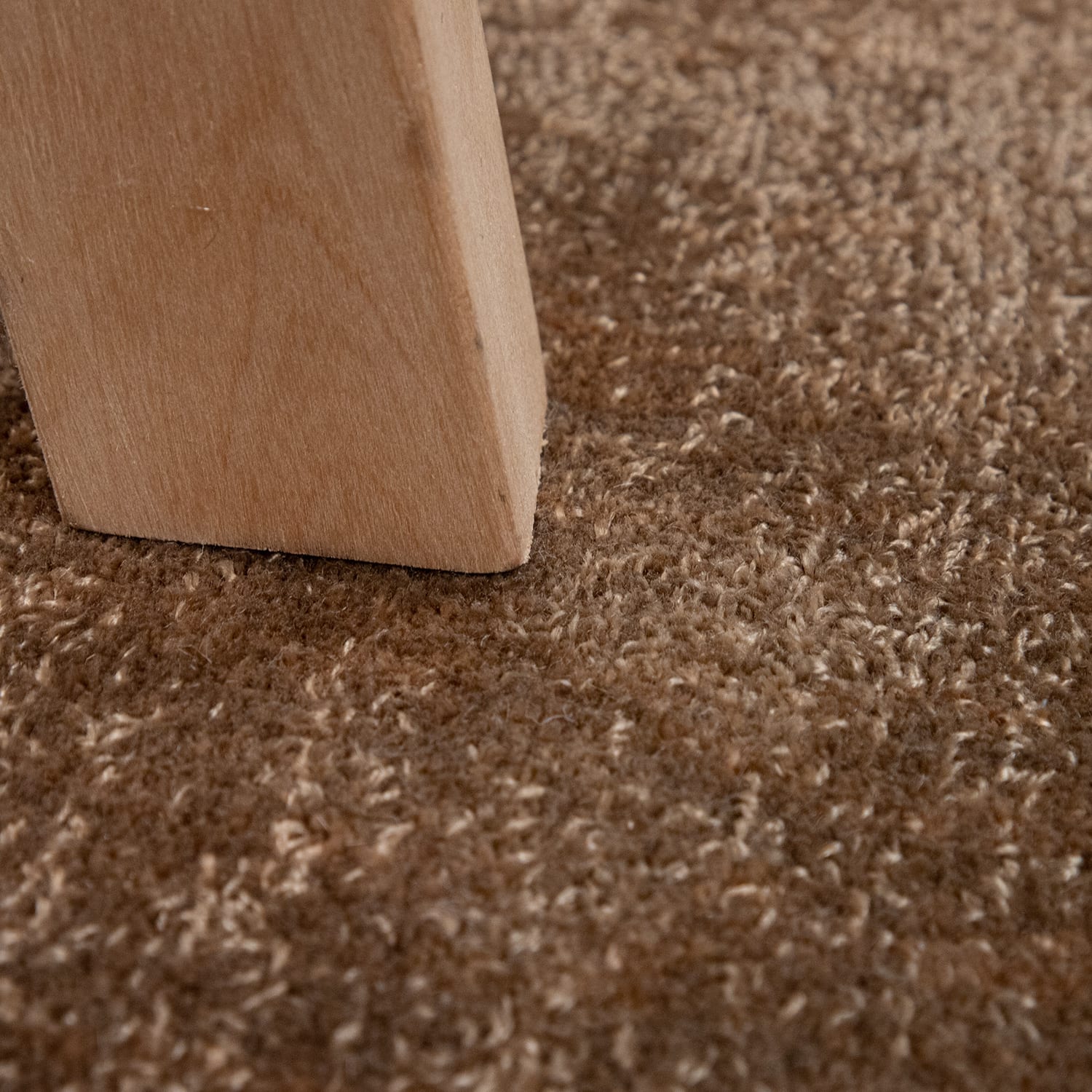 Handgewebter Teppich Randers Beige