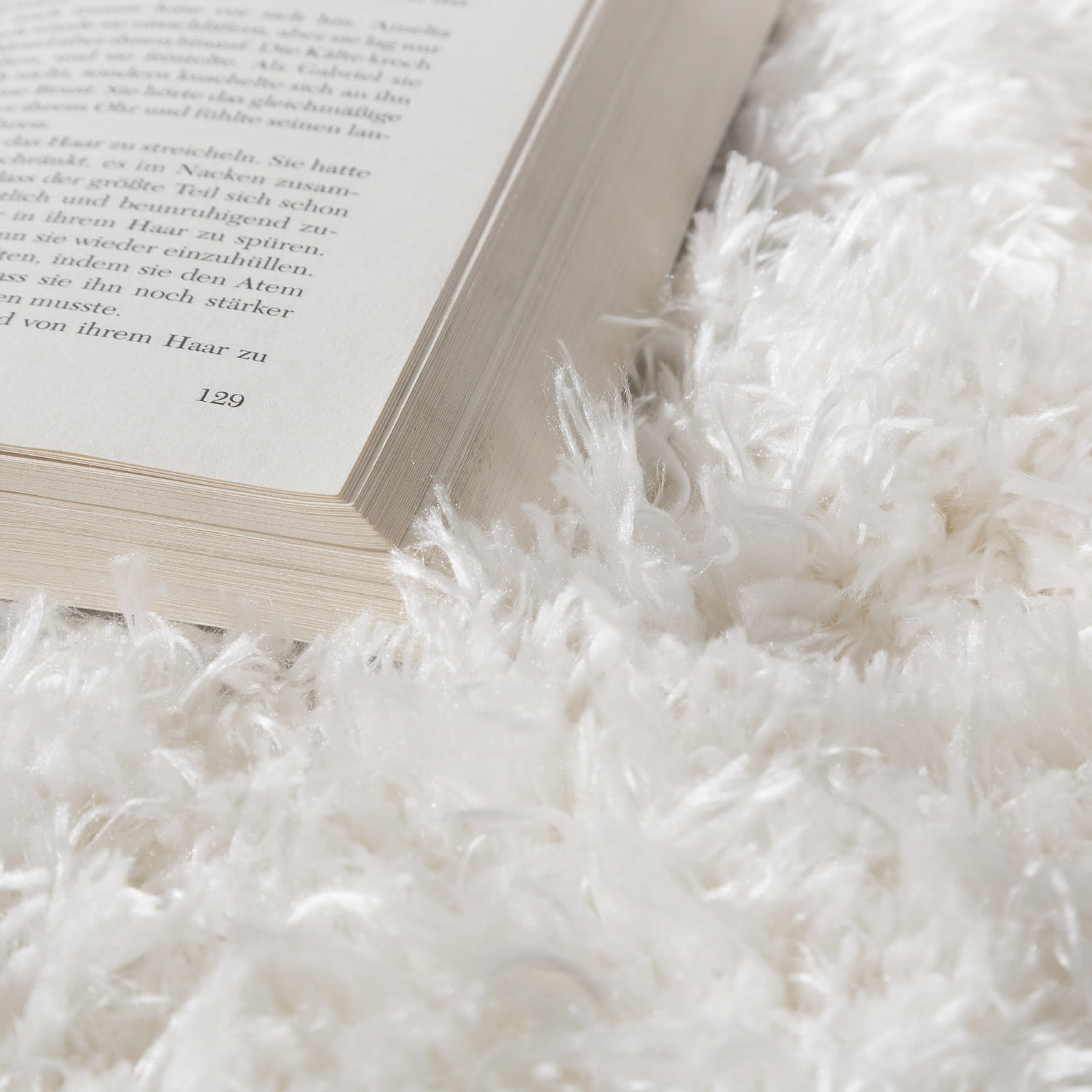 Hochflorteppich Zotty Pink