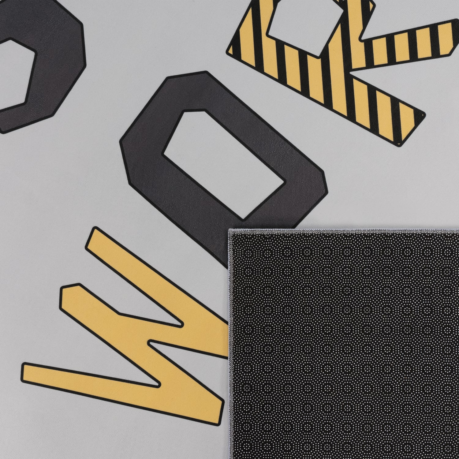 Kinder-Teppich Bino Grau