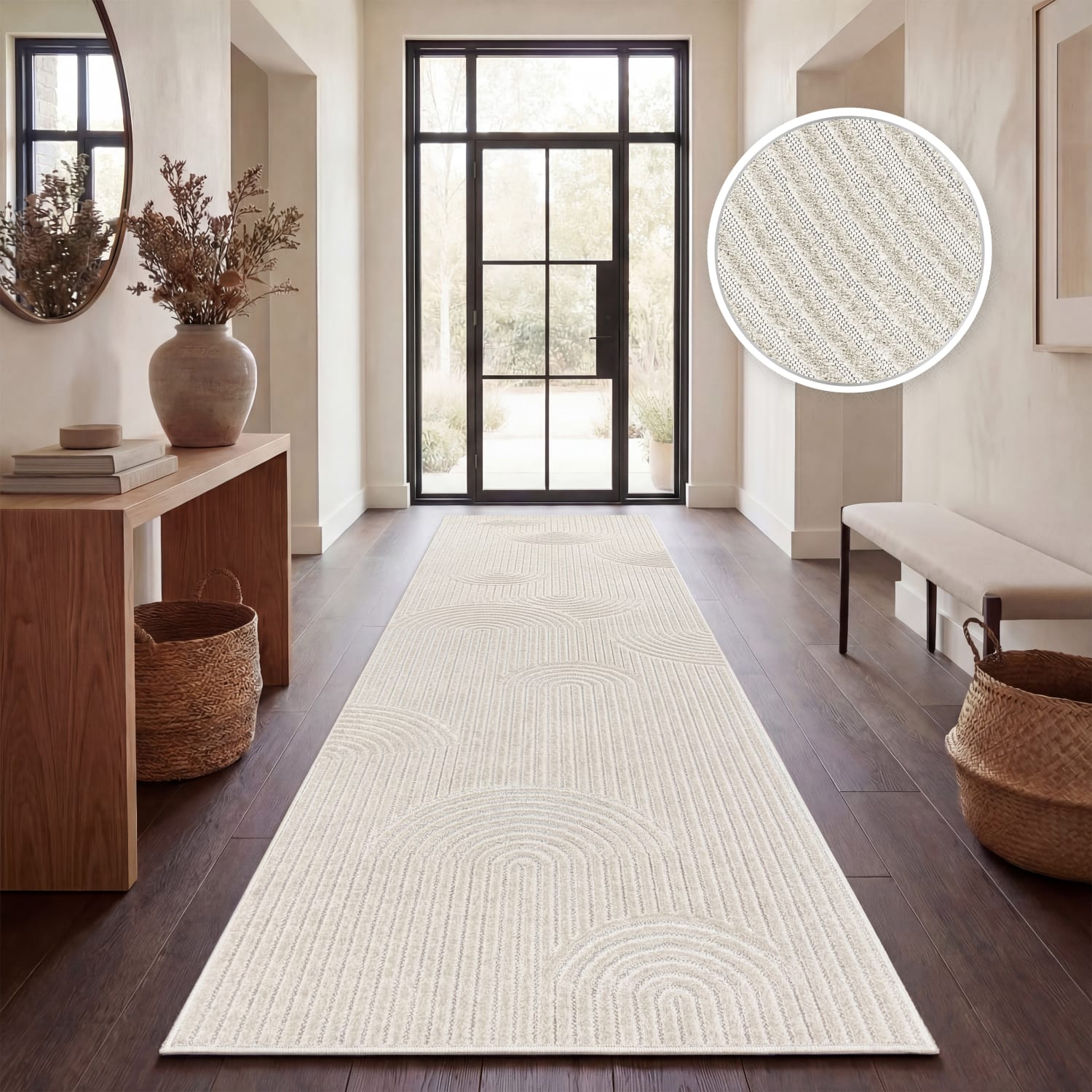 In- & Outdoor-Teppich Cotton Creme