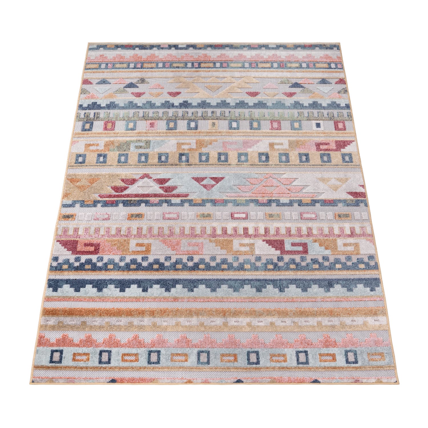 In- & Outdoor-Teppich Fusion Mehrfarbig