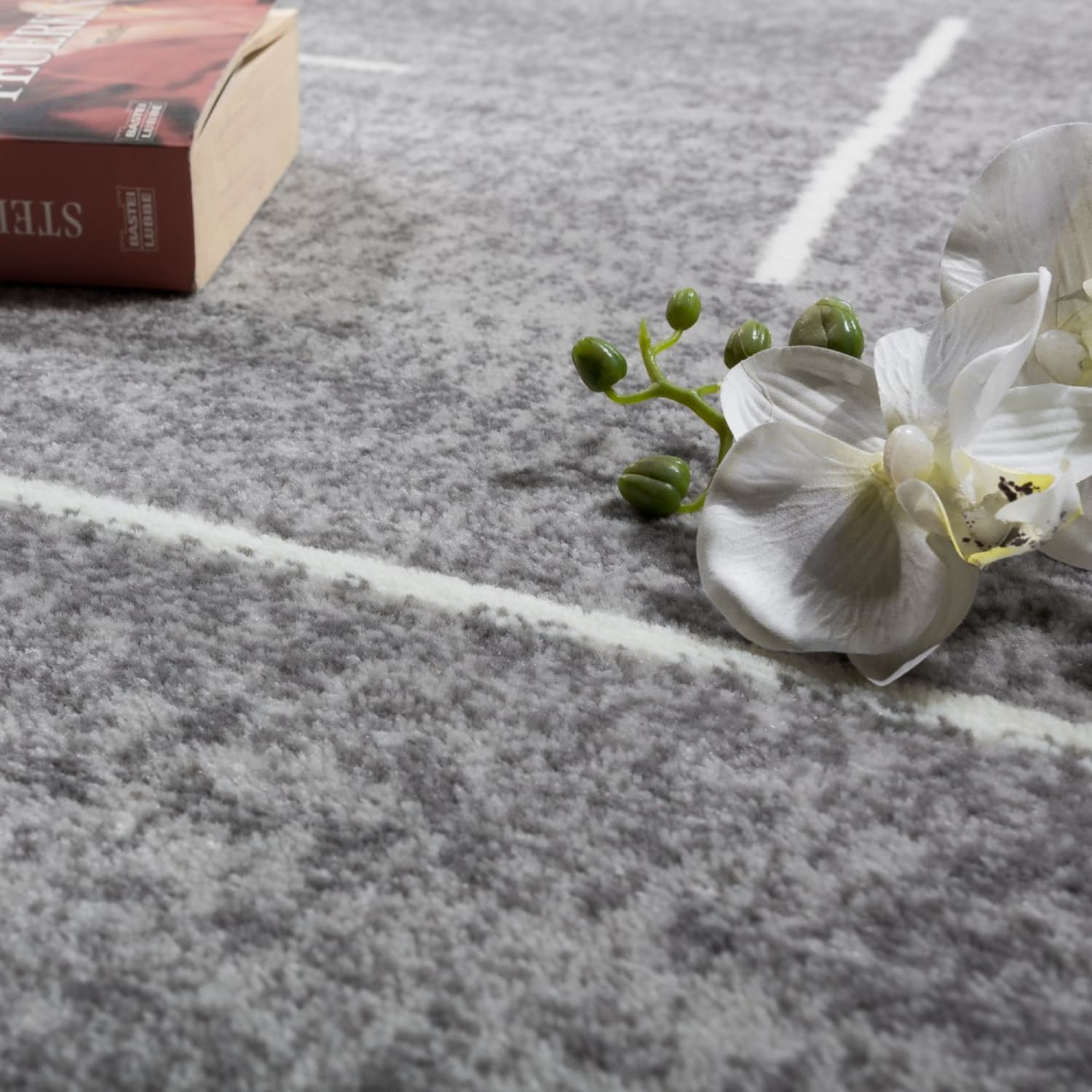 Teppich Tibesti Grau