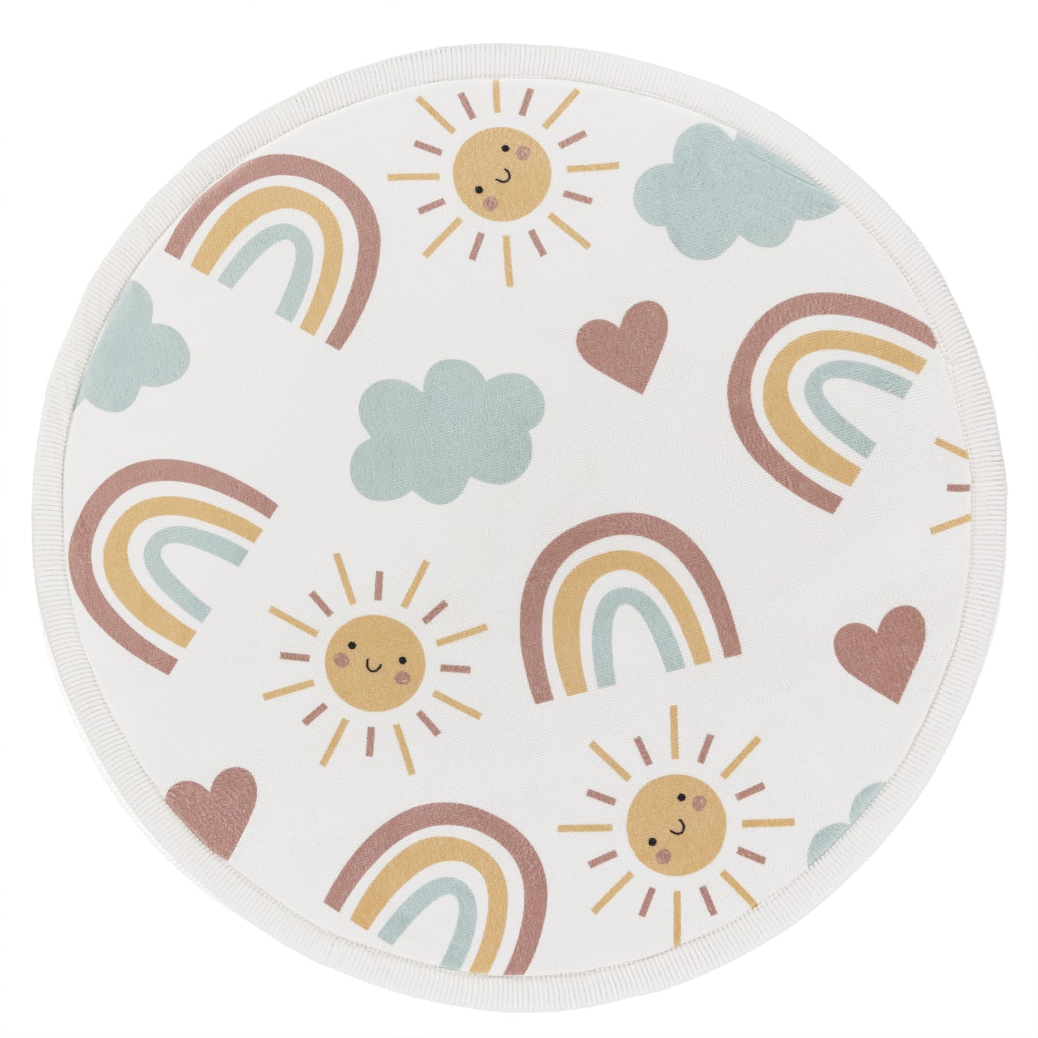 Kinderteppich waschbar Emilia Mehrfarbig