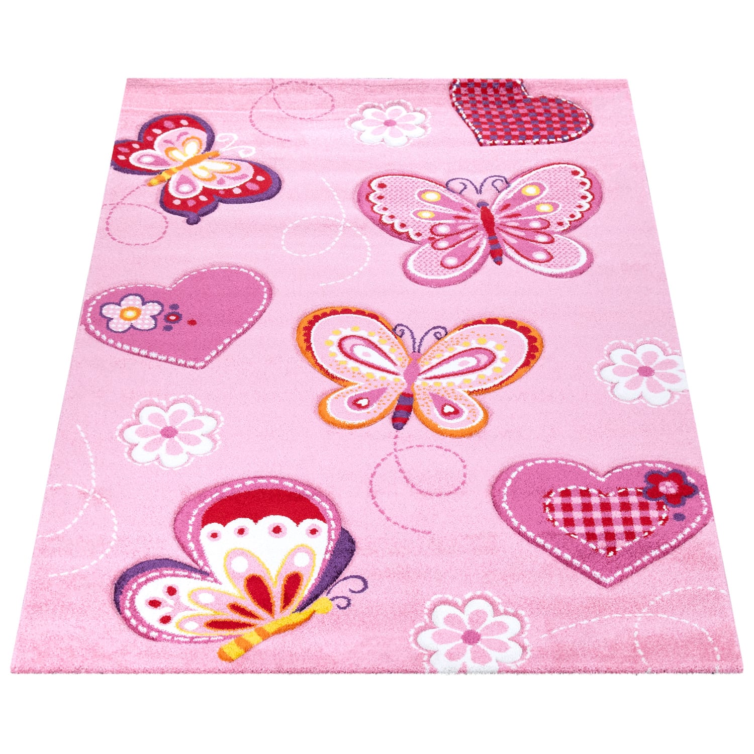 Moderner-Teppich Diamond Pink