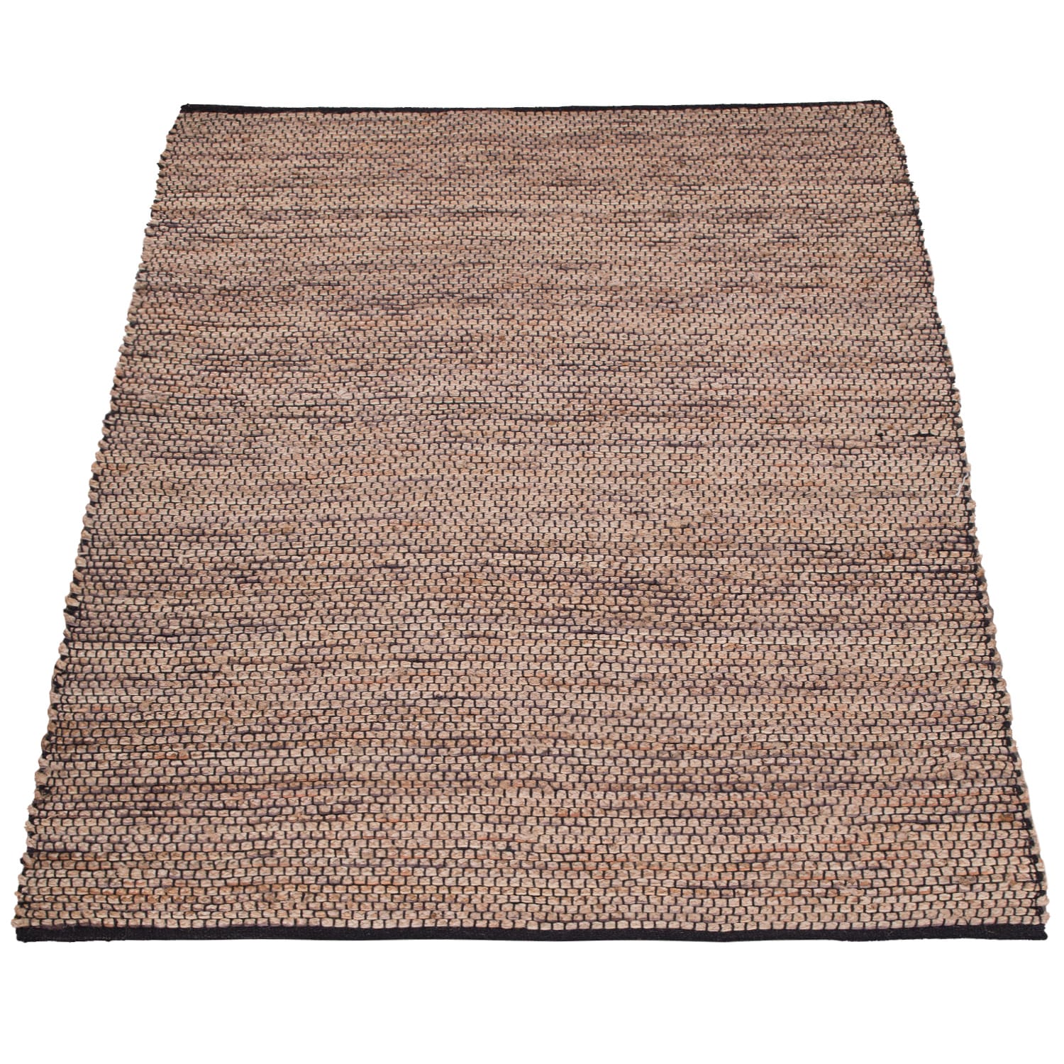 Handgewebter Teppich Odense Beige