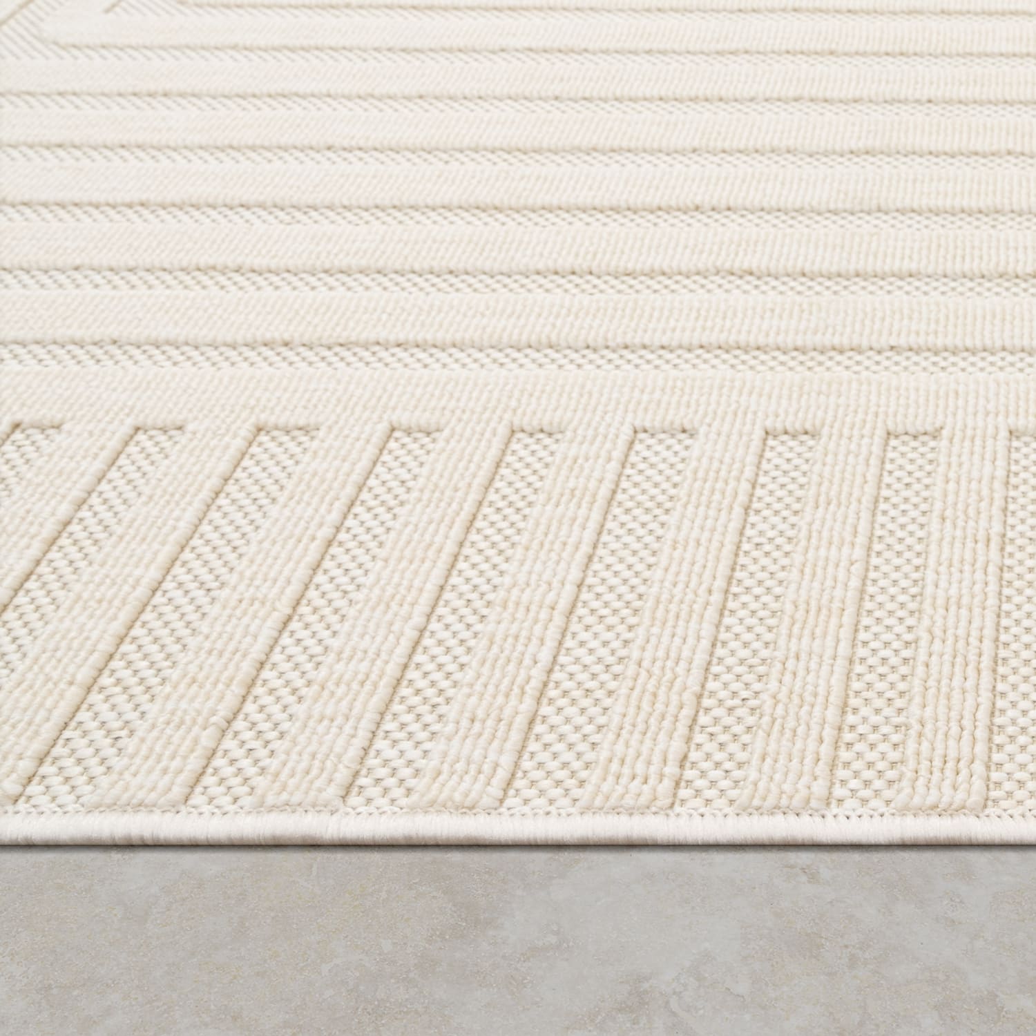 In- & Outdoor-Teppich Brugge Creme