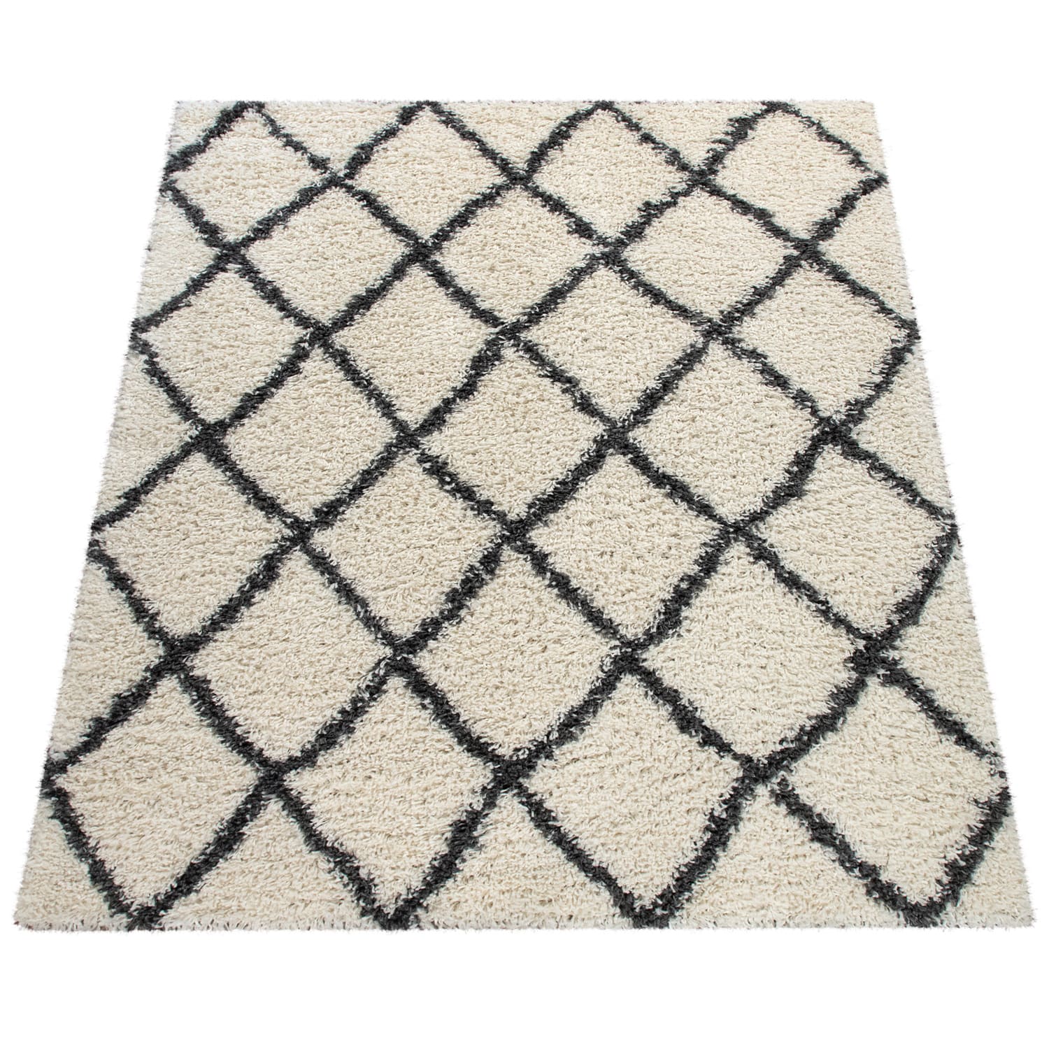 Shaggyteppich Kalmar Creme