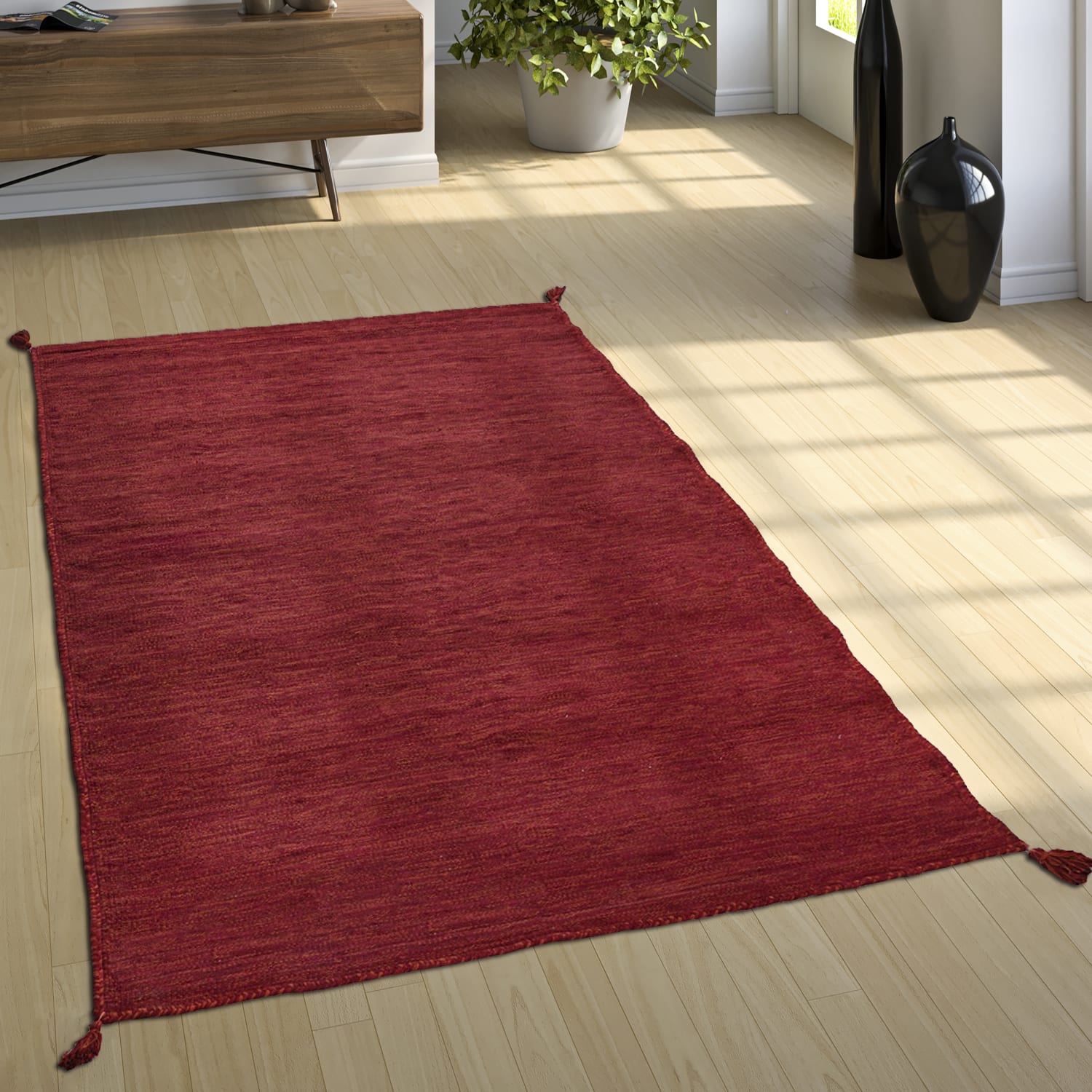 Teppich Kilim Rot