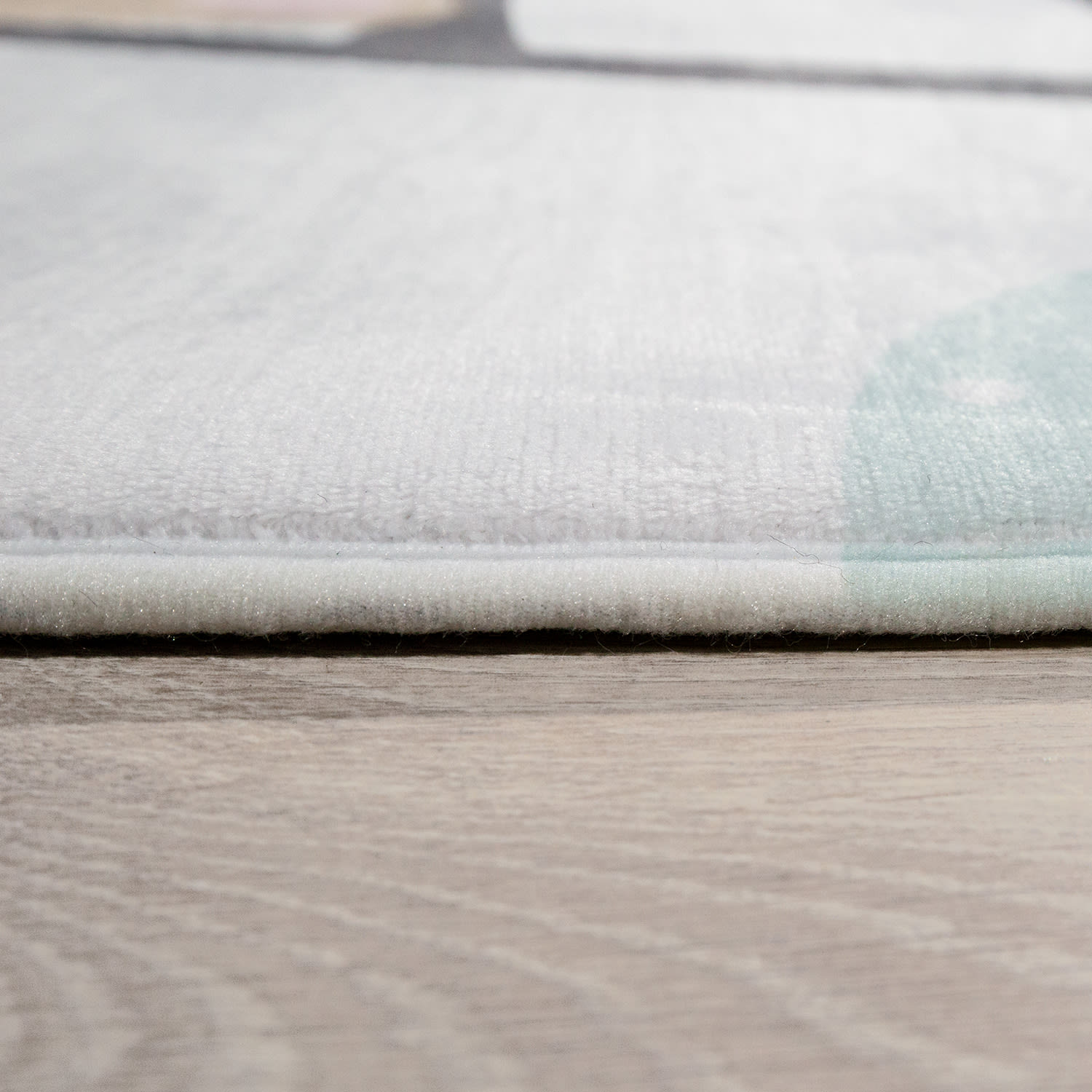 Kinderteppich waschbar Chicos Türkis