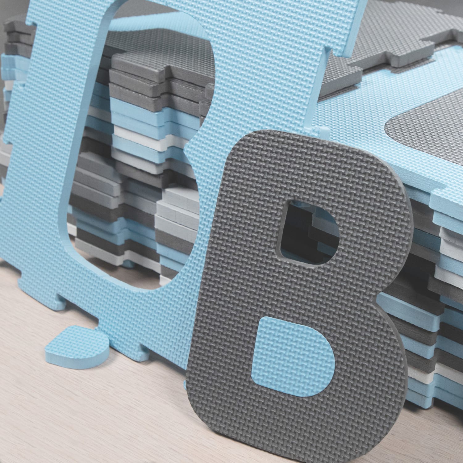 Puzzlematte Puzzle Blau