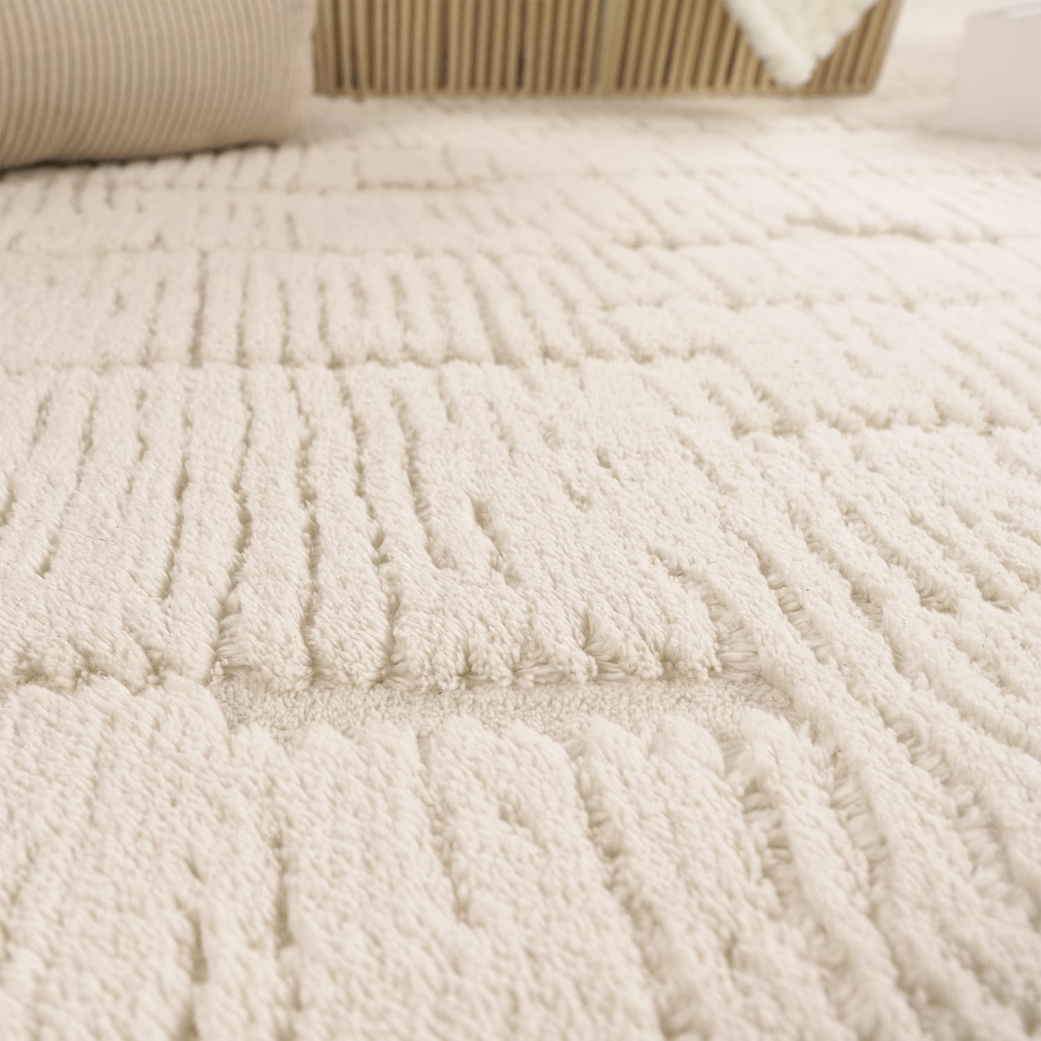 Moderner-Teppich Tokio Creme