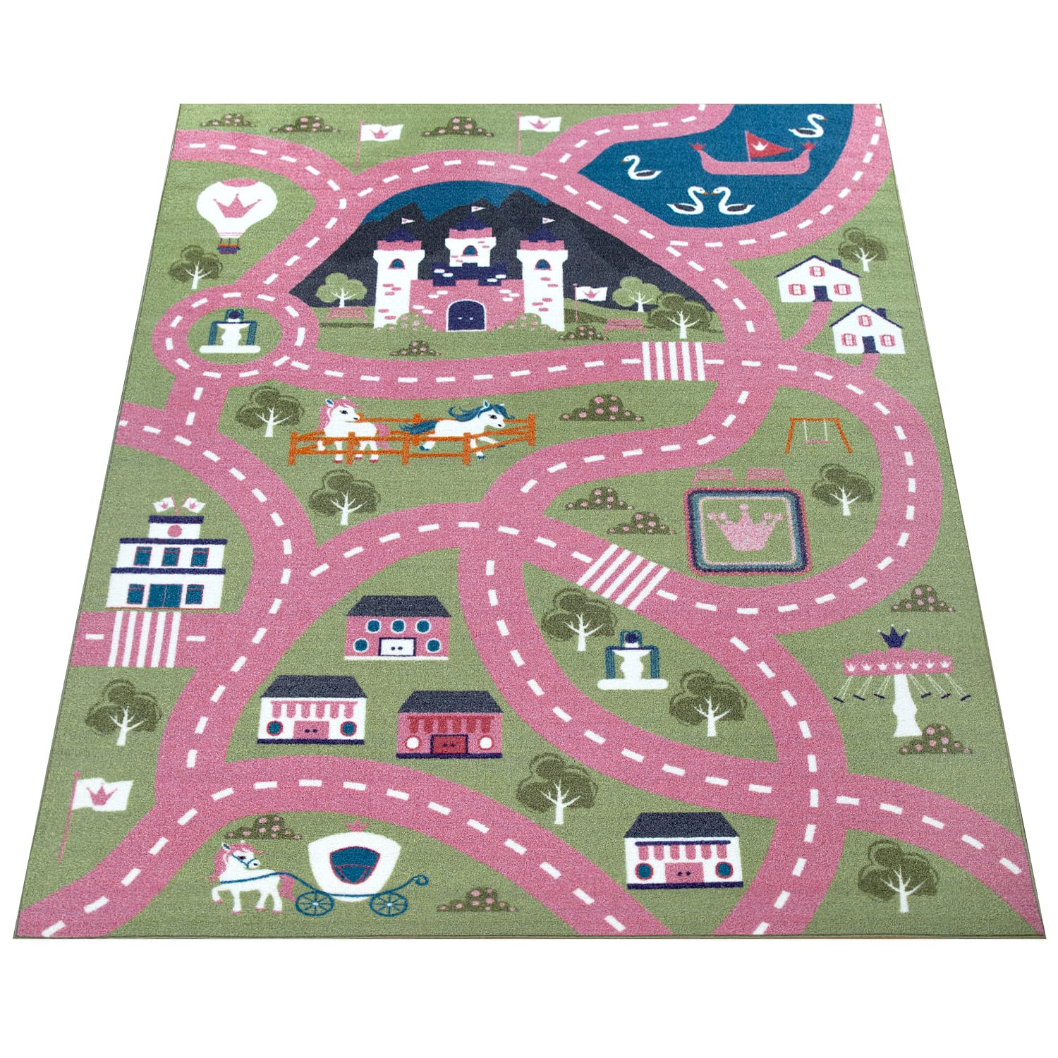 Kinder-Teppich Bino Pink