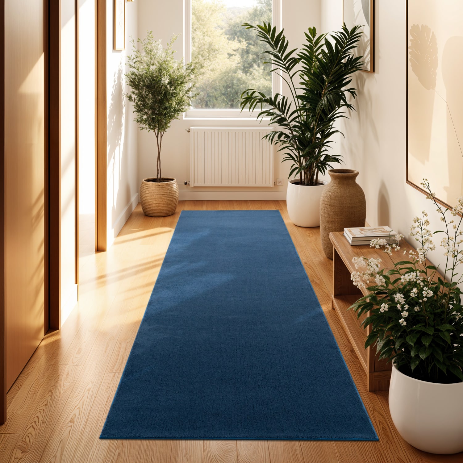 Teppich Cadiz Navy-Blau