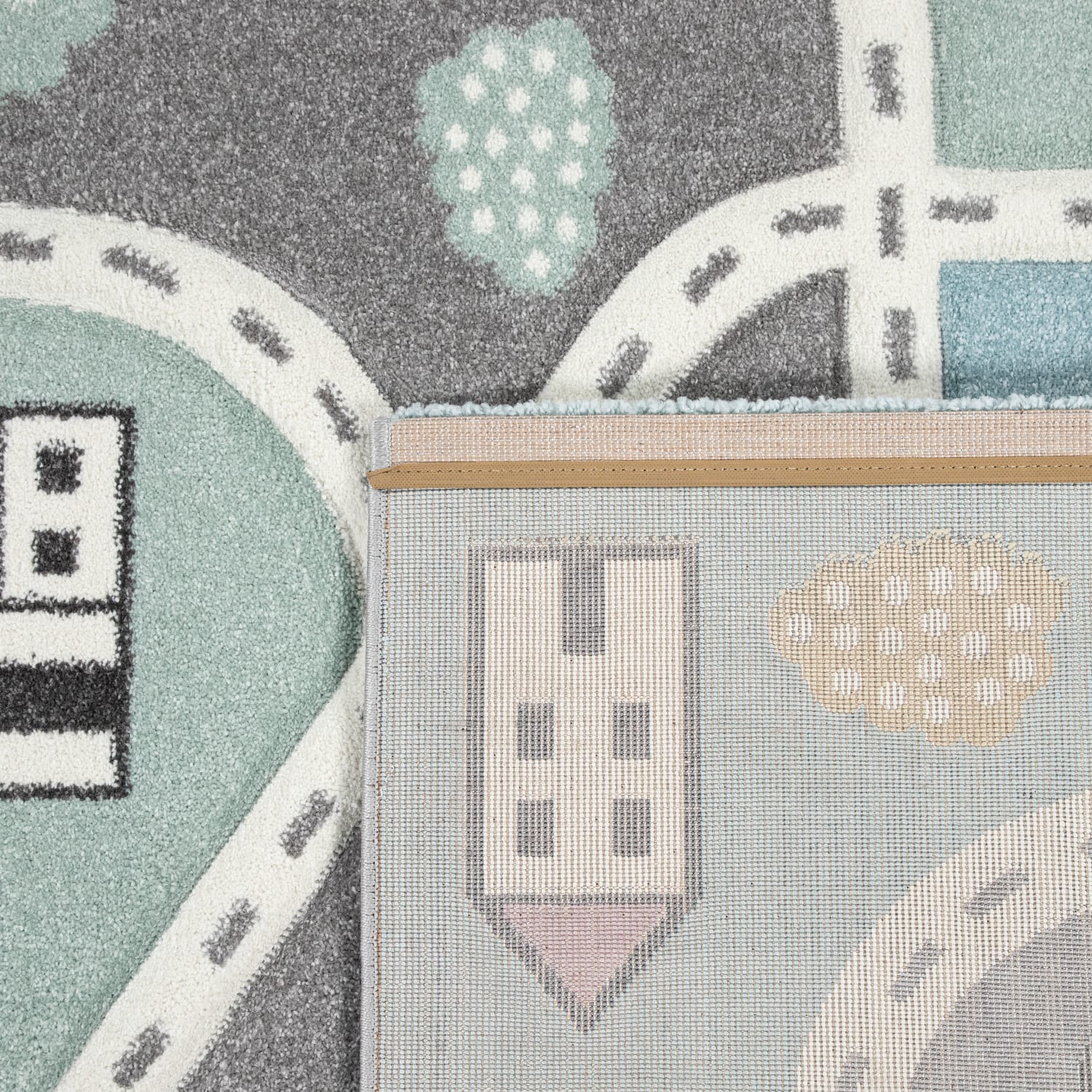 Kinder-Teppich Cosmo Grün