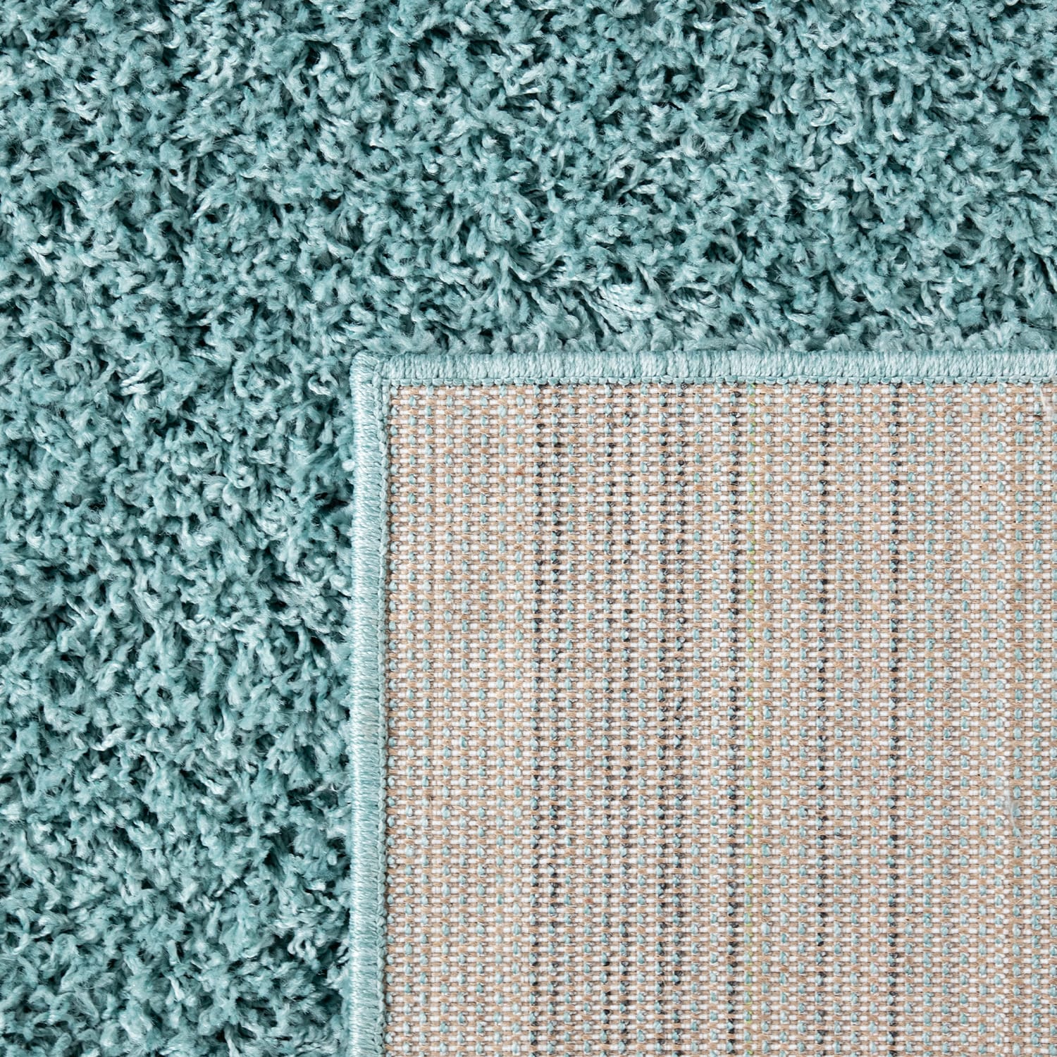 Shaggyteppich Twister Türkis