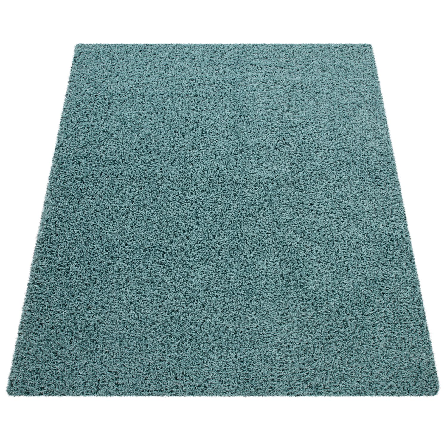 Shaggyteppich Twister Türkis