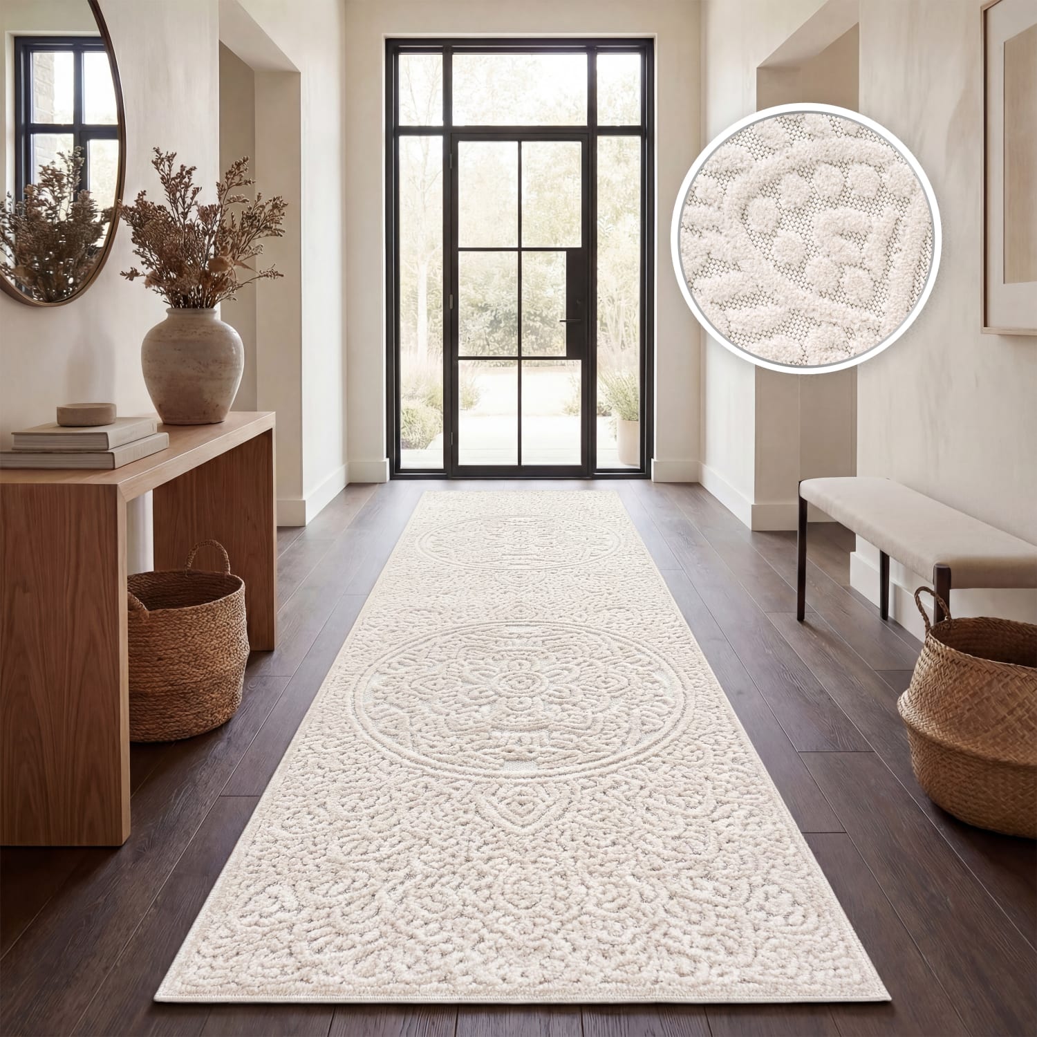 In- & Outdoor-Teppich Cotton Creme