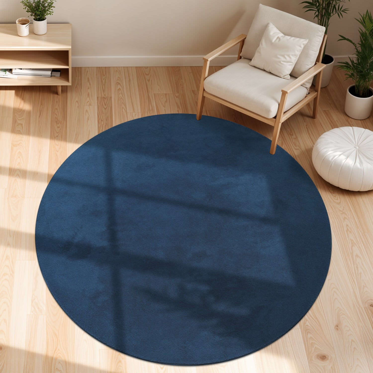 Teppich Cadiz Navy-Blau