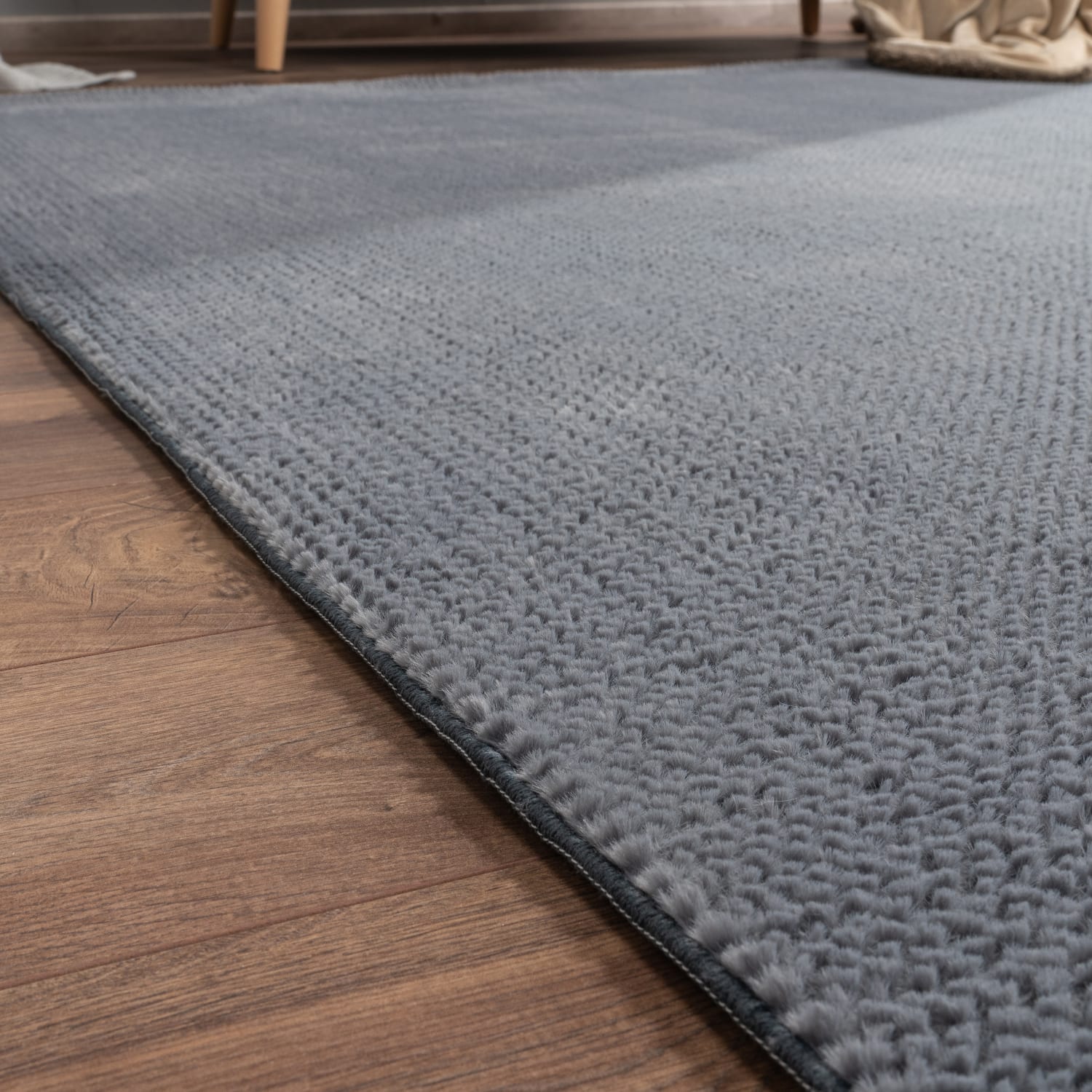 Fell-Teppich Sevilla Anthrazit