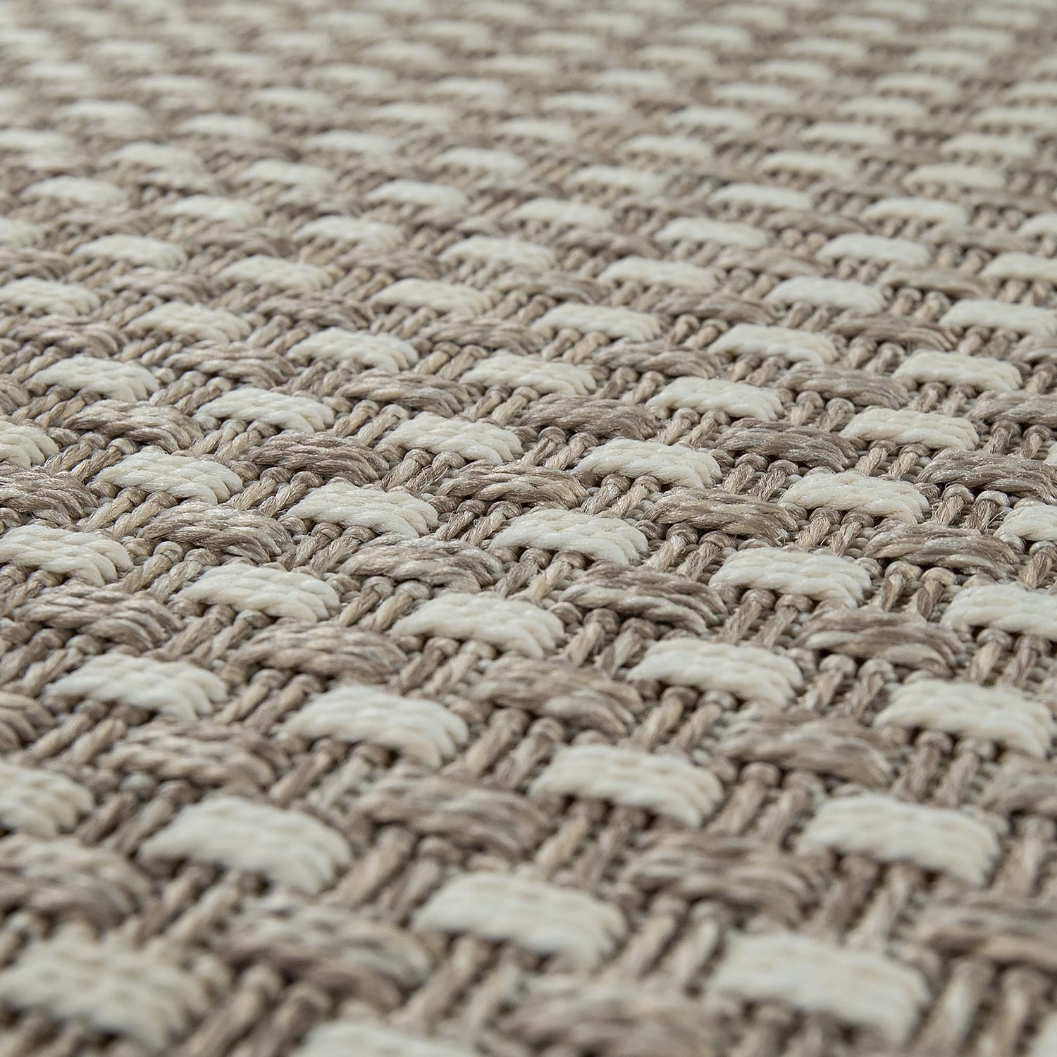 In- & Outdoor-Teppich Waregem Creme