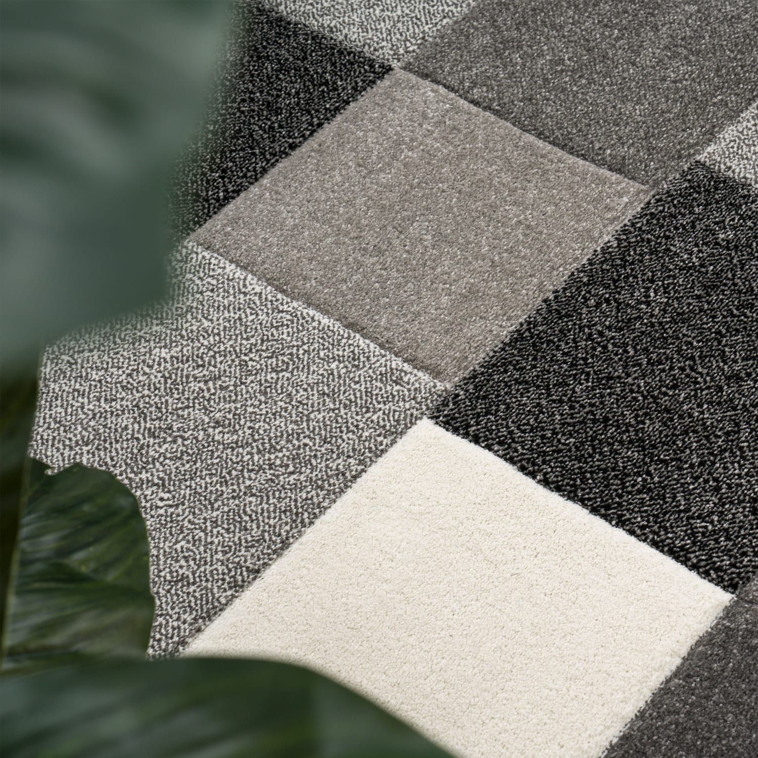 Moderner-Teppich Brilliance Grau