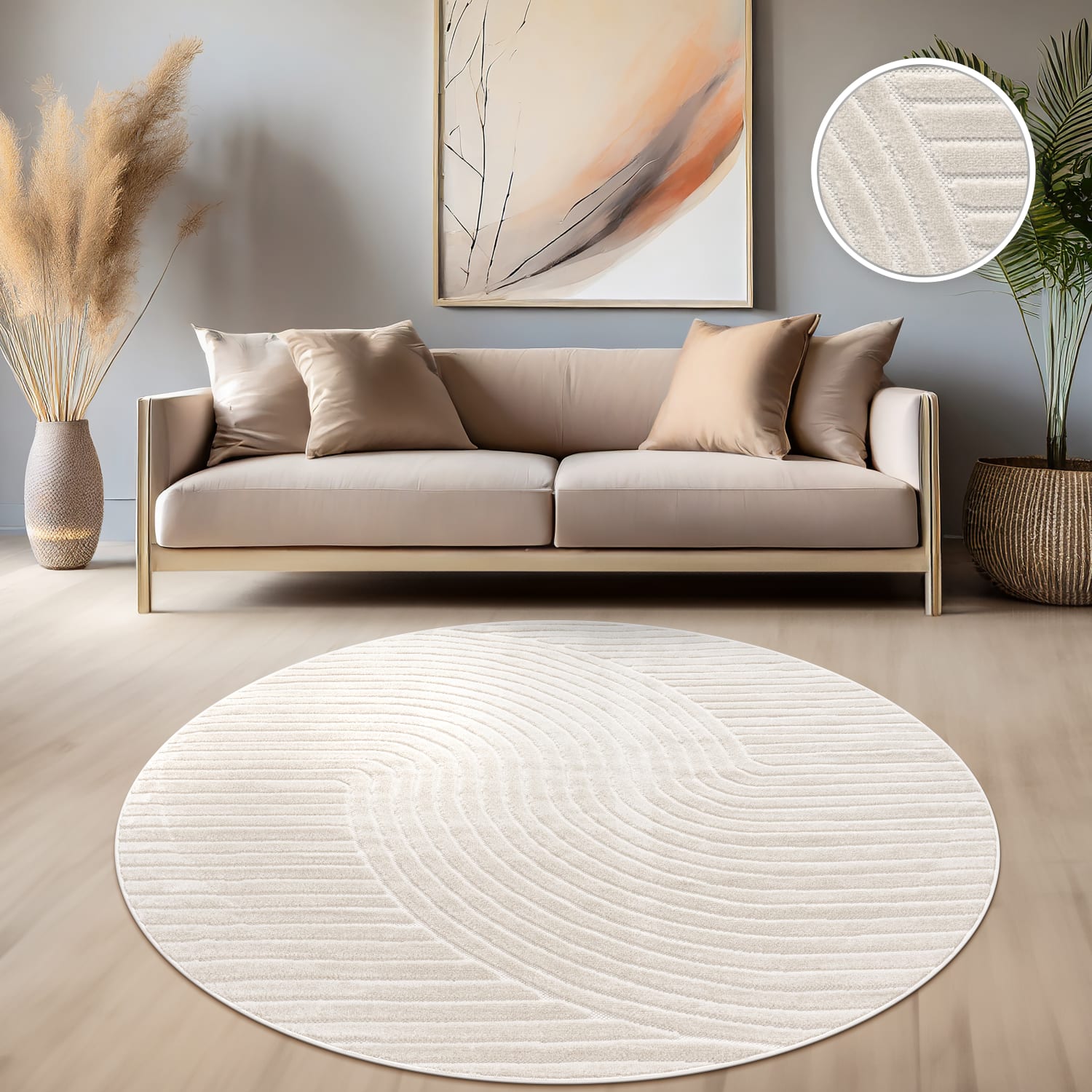 In- & Outdoor-Teppich Cotton Creme