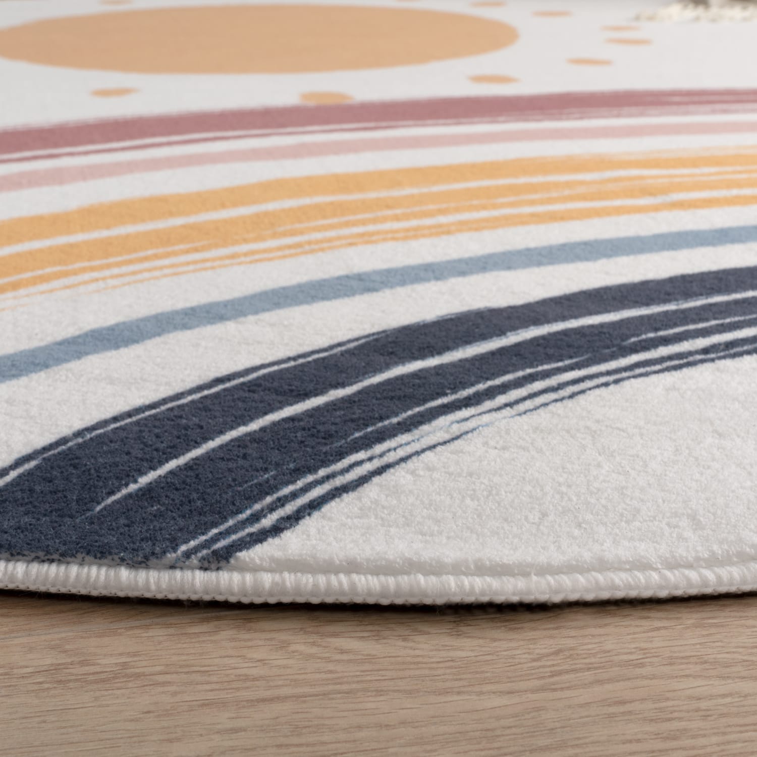 Kinderteppich waschbar Niloya Weiß