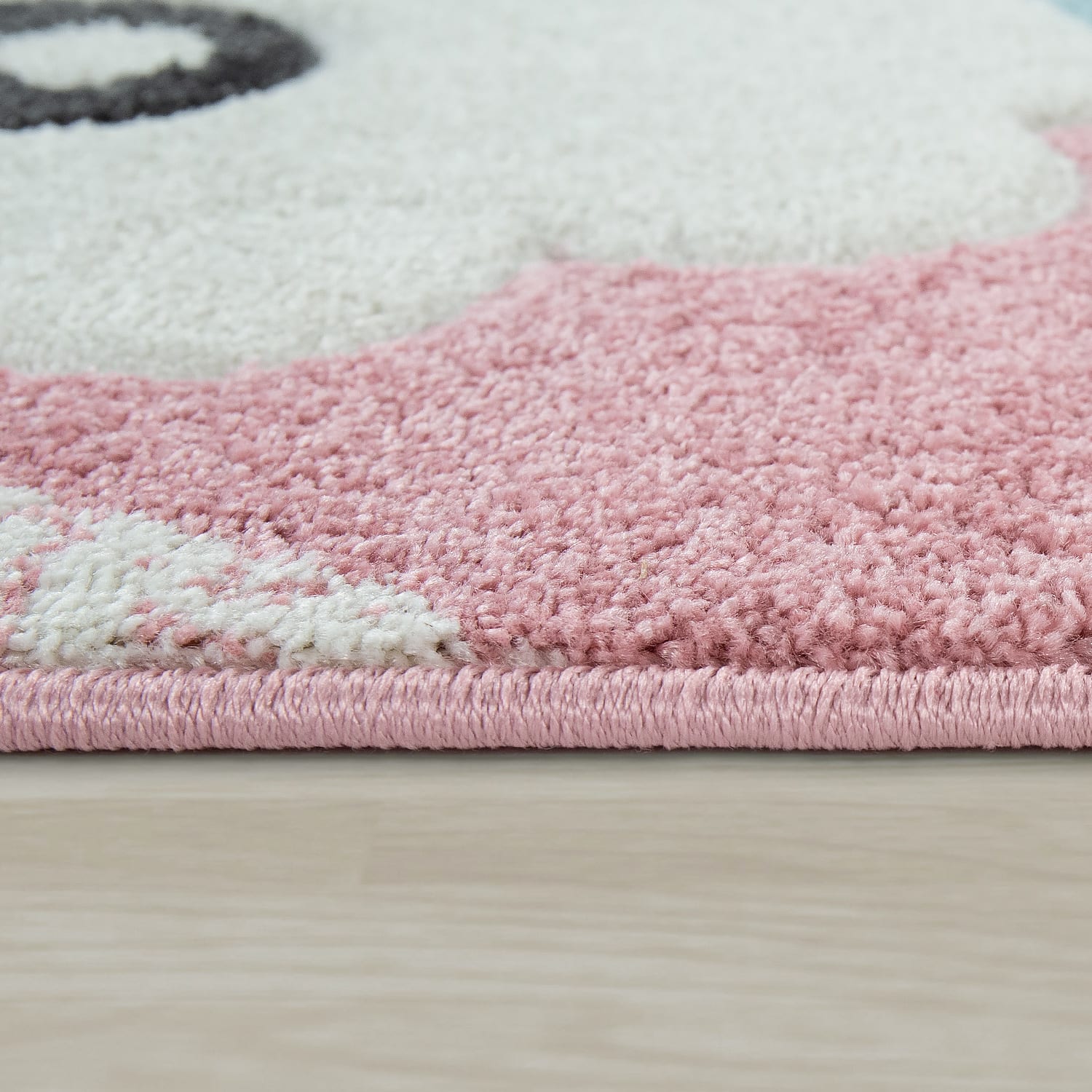 Kinder-Teppich Ela Pink