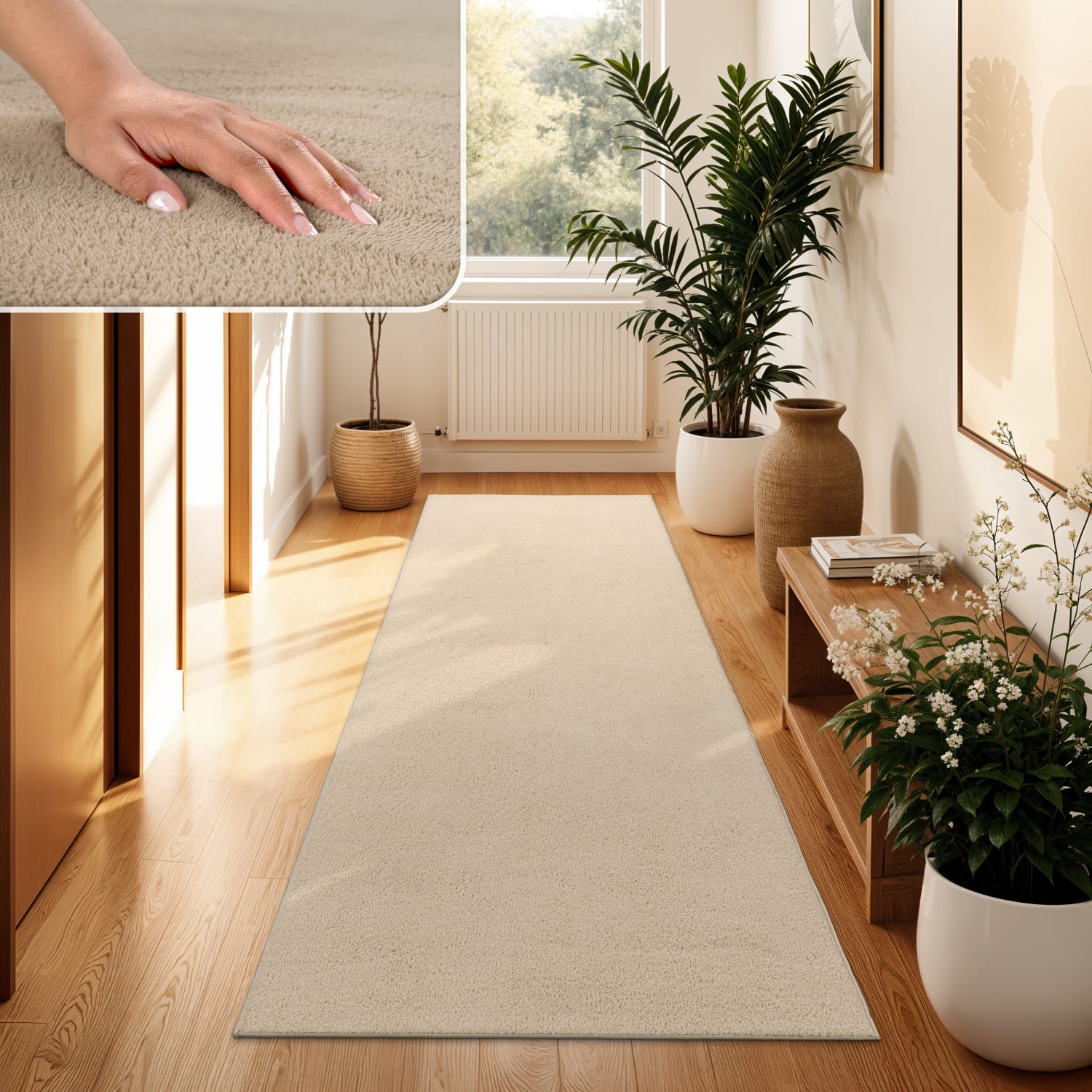 Teppich Cadiz Dunkel-Beige