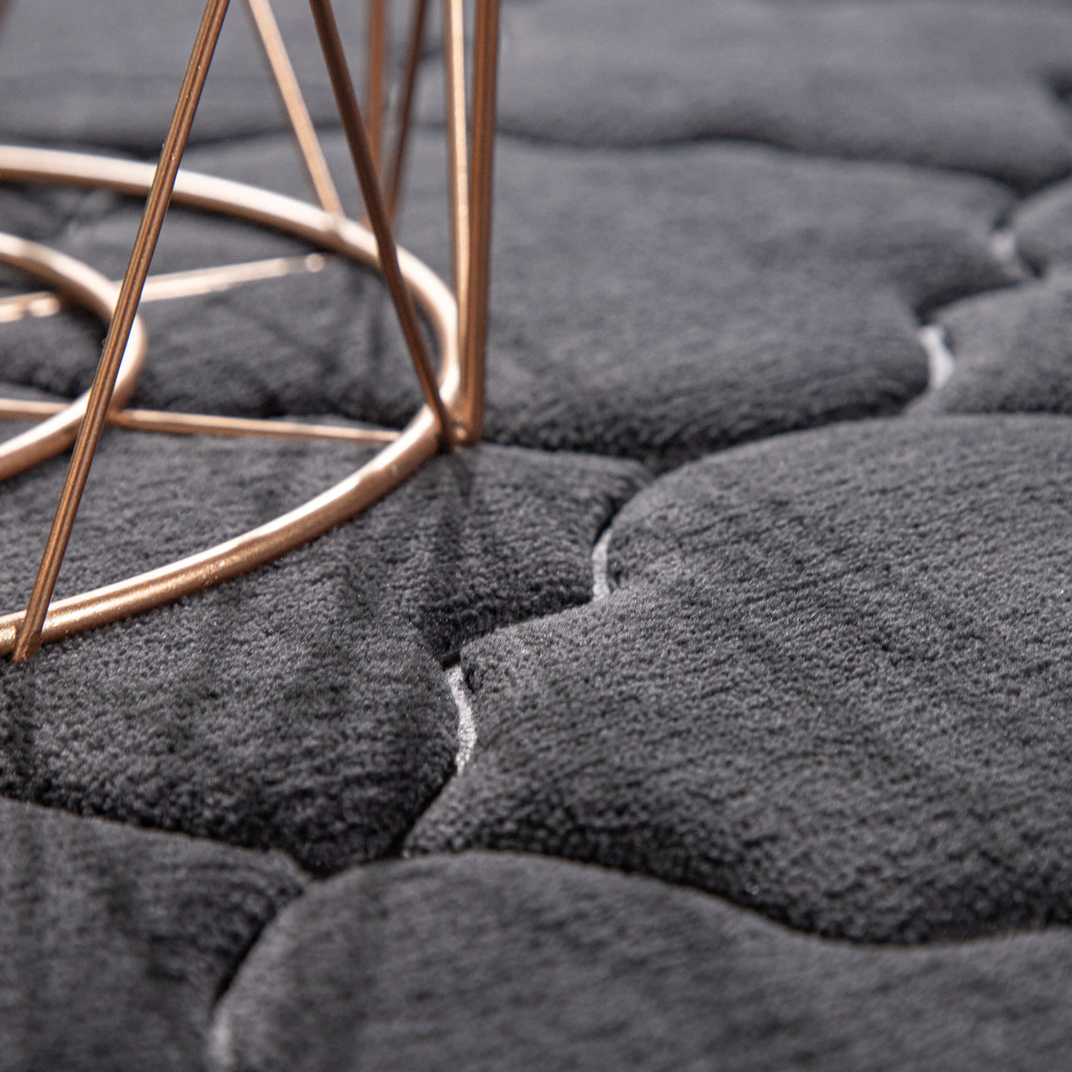 Teppich Corby Anthrazit