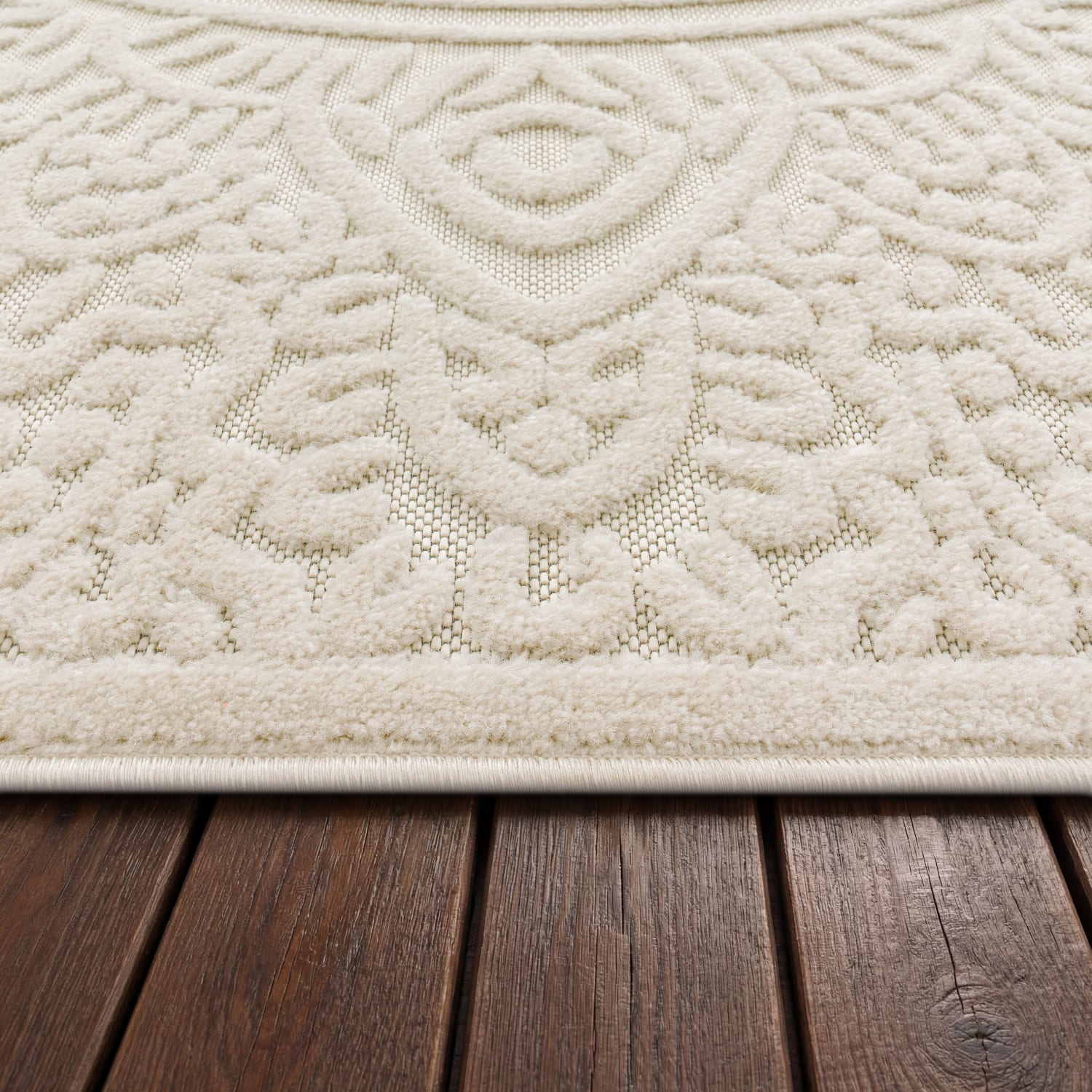 In- & Outdoor-Teppich Cotton Creme