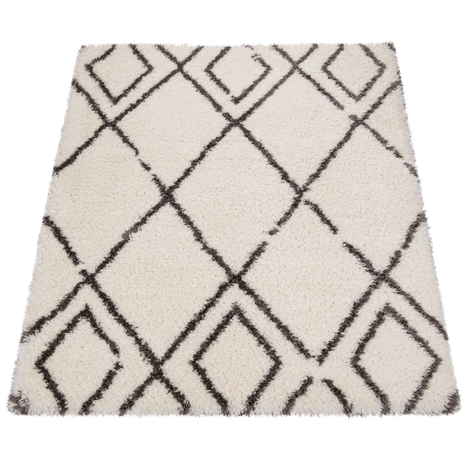 Hochflorteppich Maghreb Creme