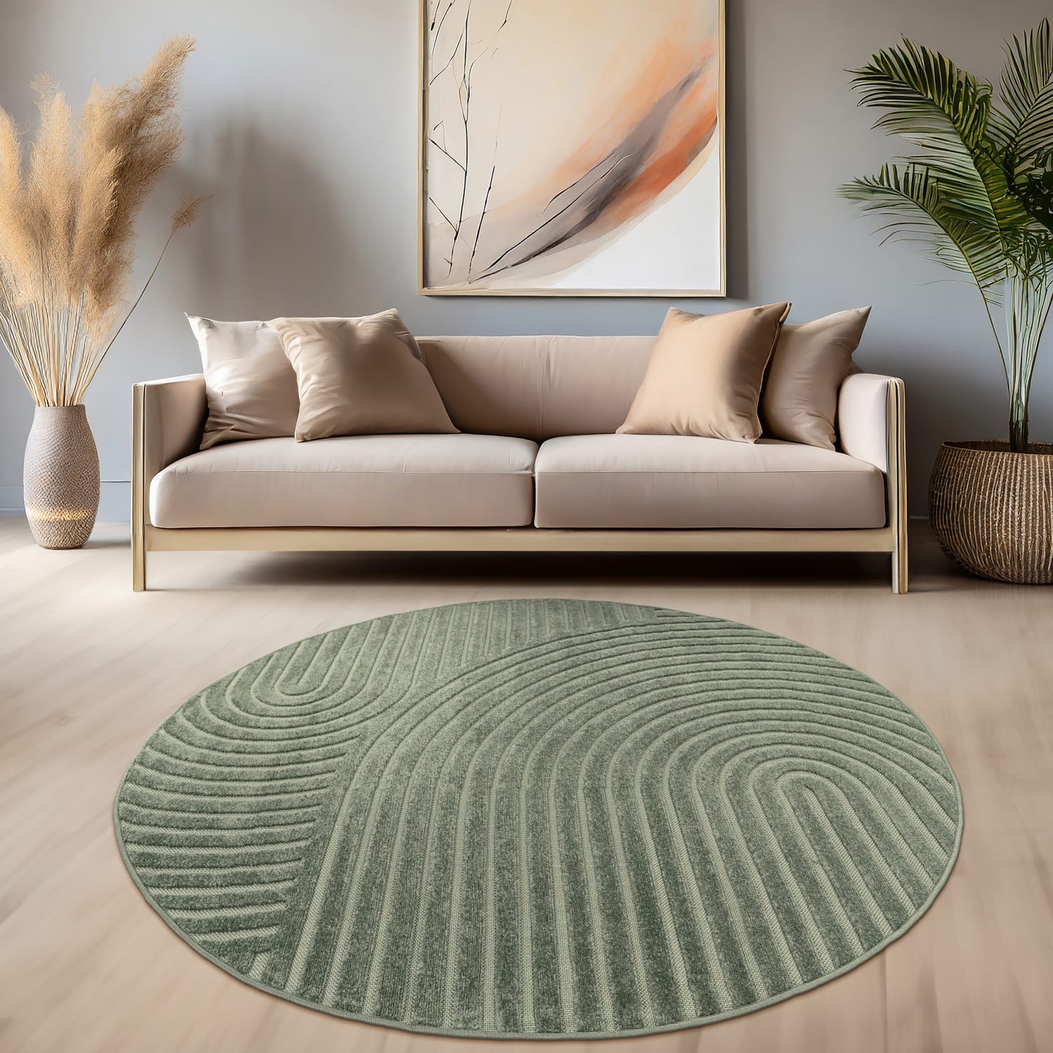 In- & Outdoor-Teppich Cotton Grün