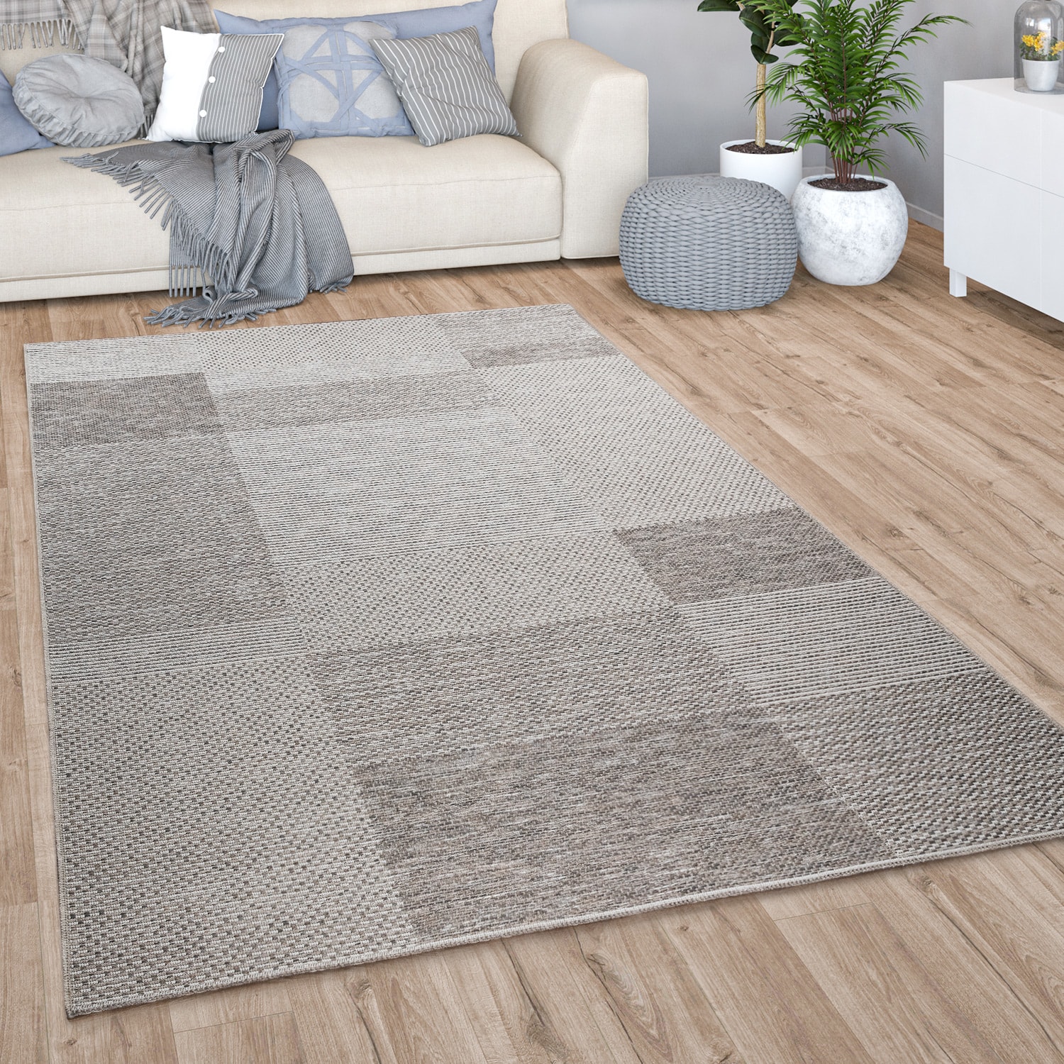 In- & Outdoor-Teppich Vermont Grau