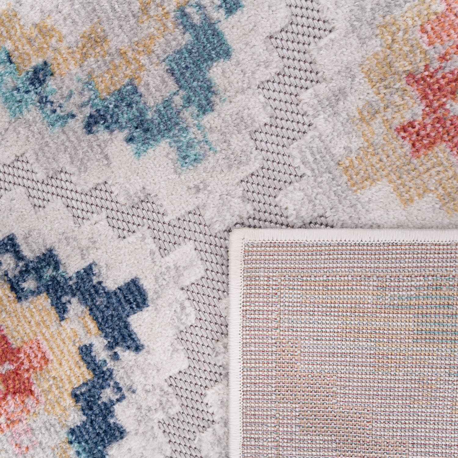 In- & Outdoor-Teppich Fusion Mehrfarbig