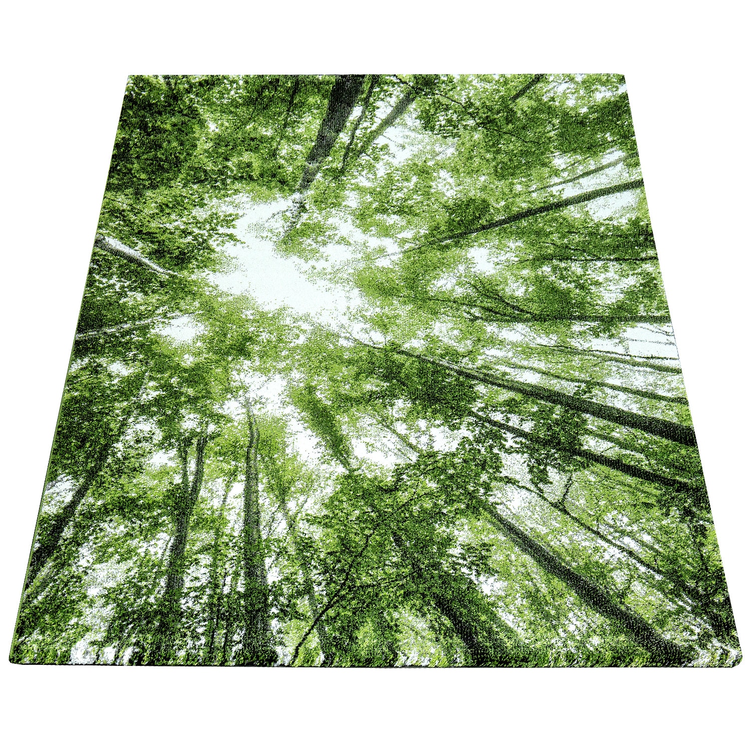 Teppich Canvas Grün