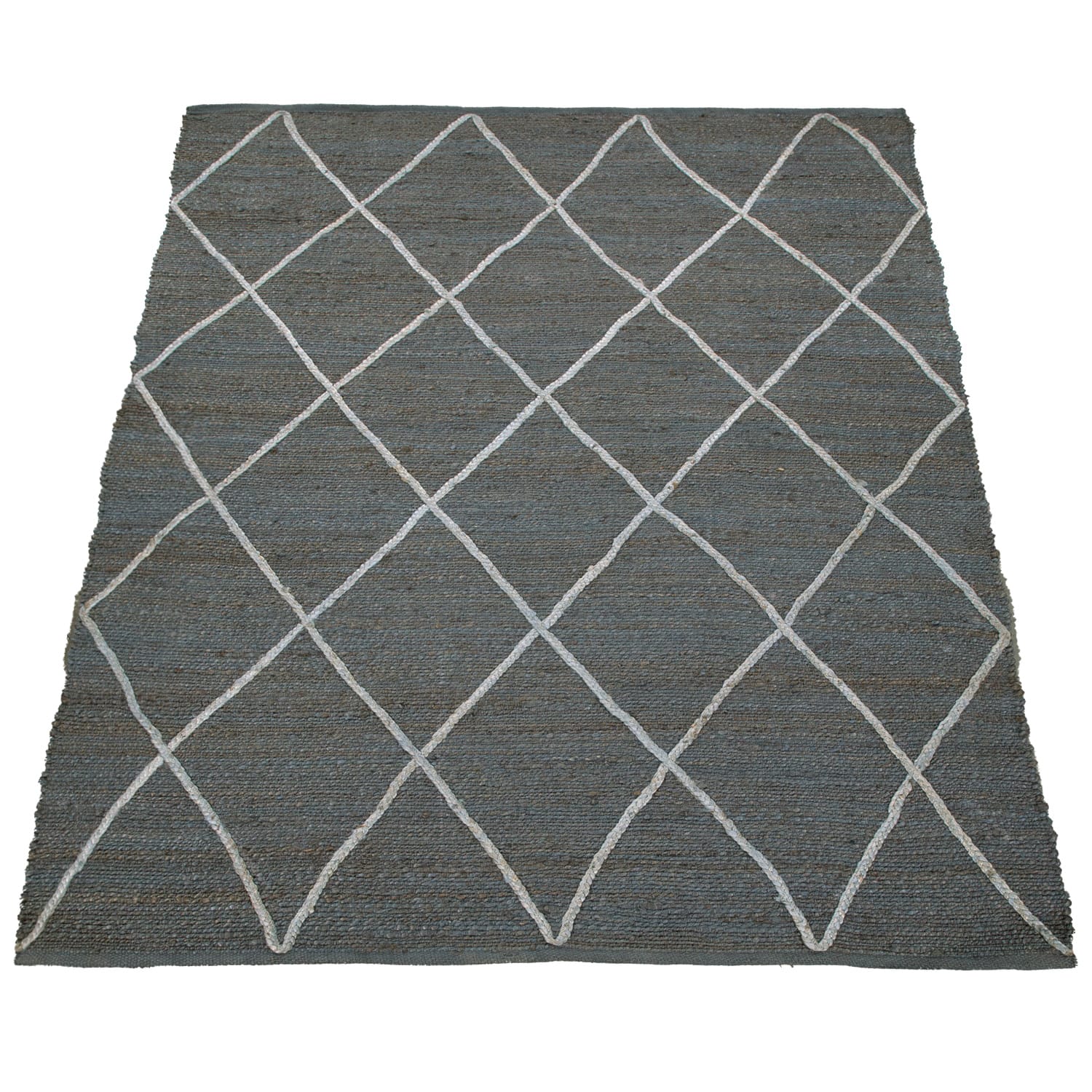 Juteteppich Skive Anthrazit