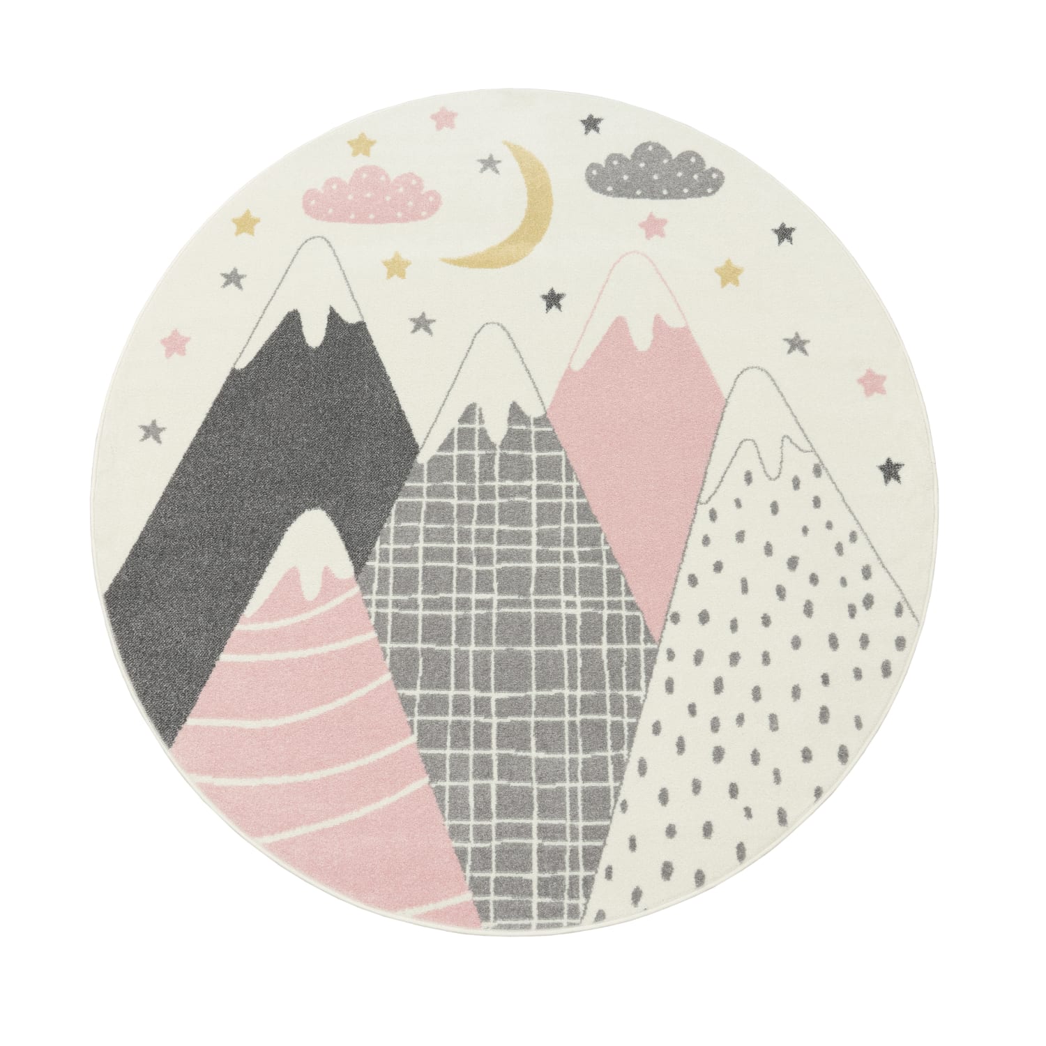 Kinder-Teppich Nino Pink