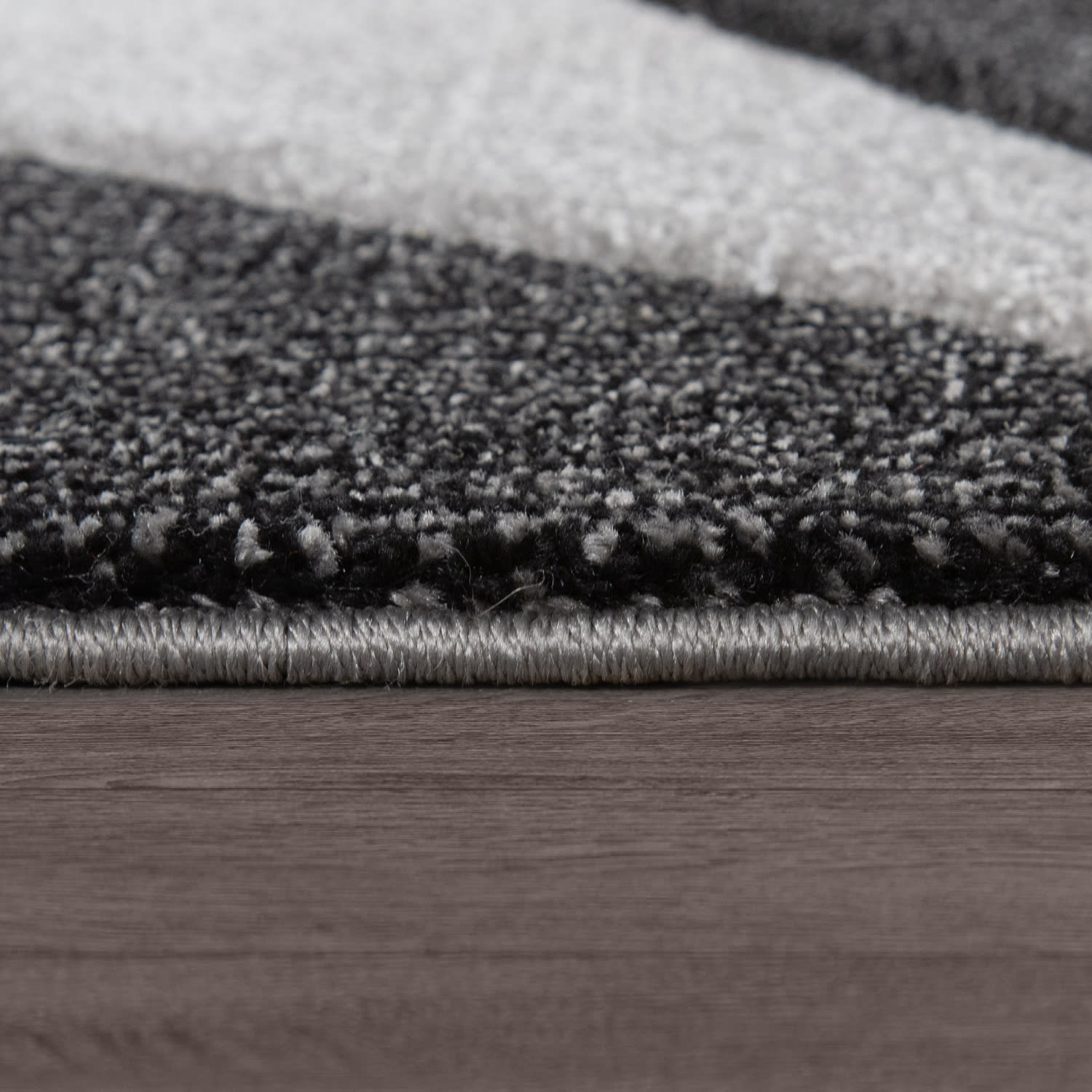 Moderner-Teppich Smaragd Rot