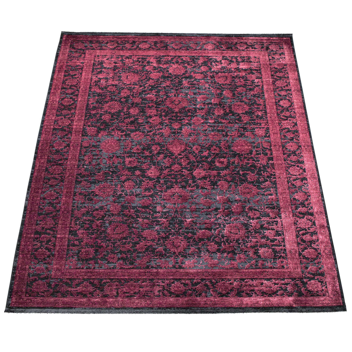 Vintage Teppich Paola Rot