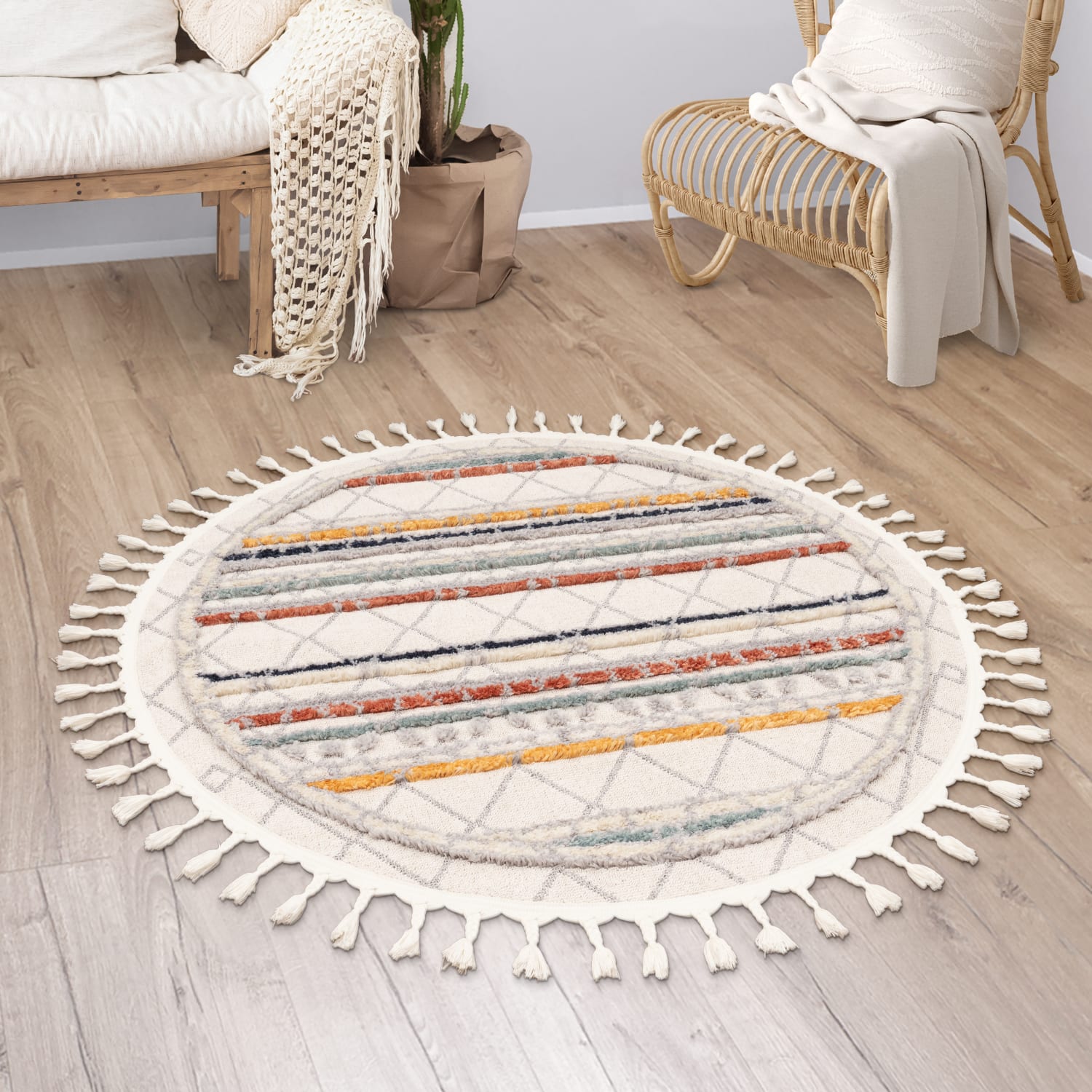 Teppich Brisbane Mehrfarbig