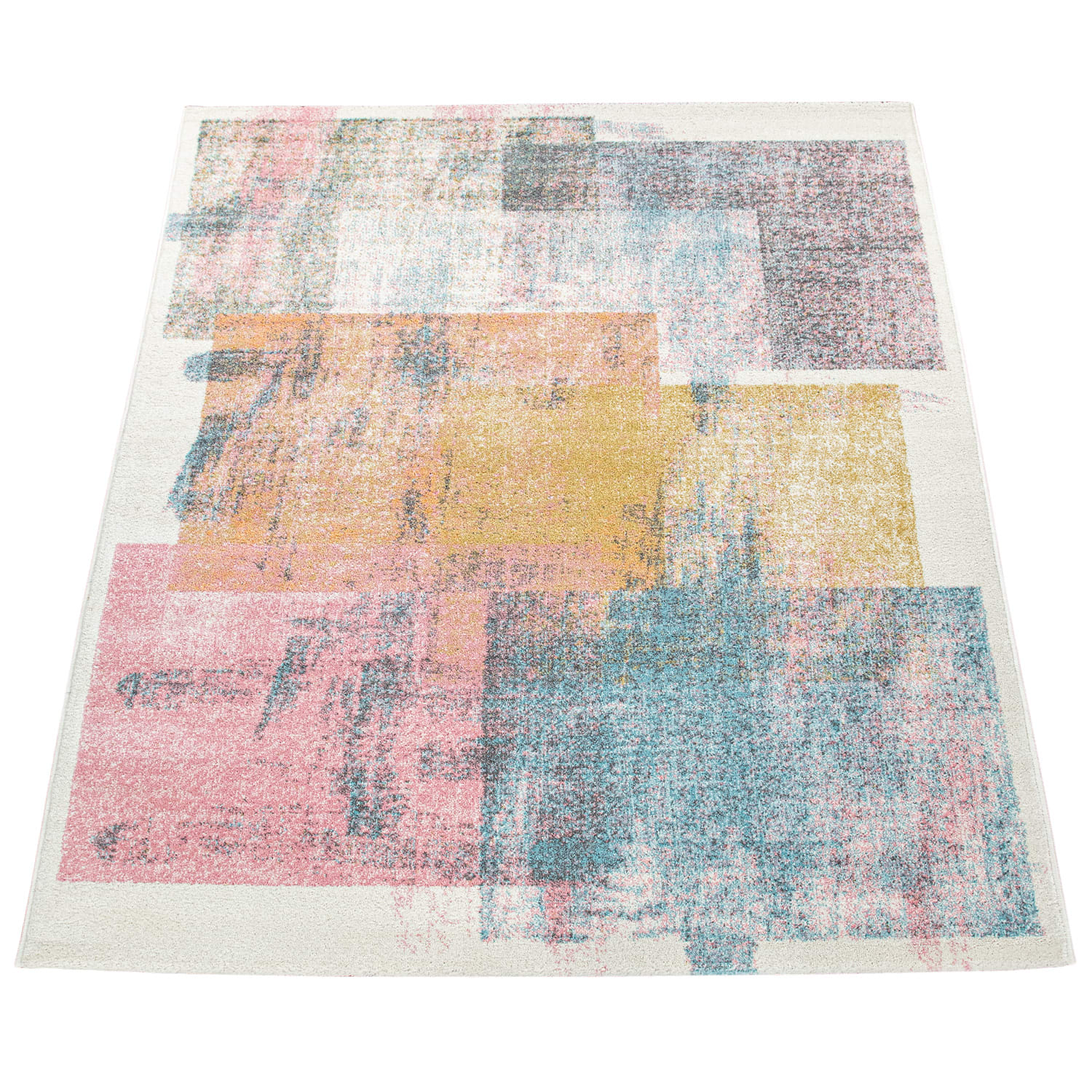 Moderner-Teppich Mero Mehrfarbig