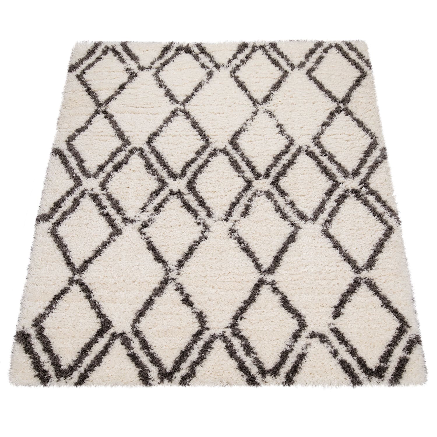 Hochflorteppich Maghreb Creme